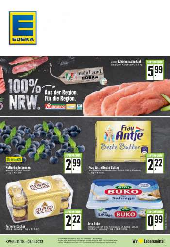 Prospekte Edeka - 31.10.2022 - 5.11.2022.