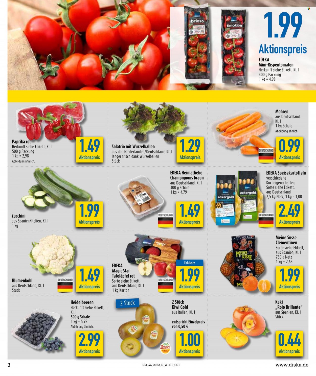 Diska Prospekte  - 1.11.2022 - 5.11.2022. Seite 3