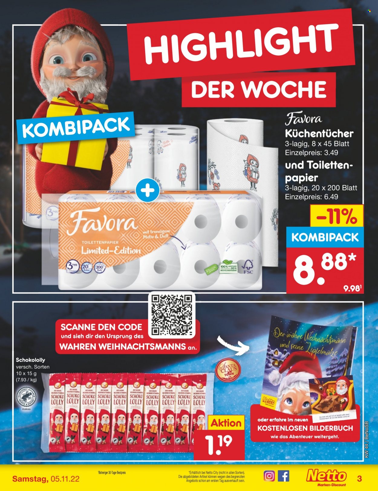 Netto Marken-Discount Prospekte  - 1.11.2022 - 5.11.2022. Seite 3