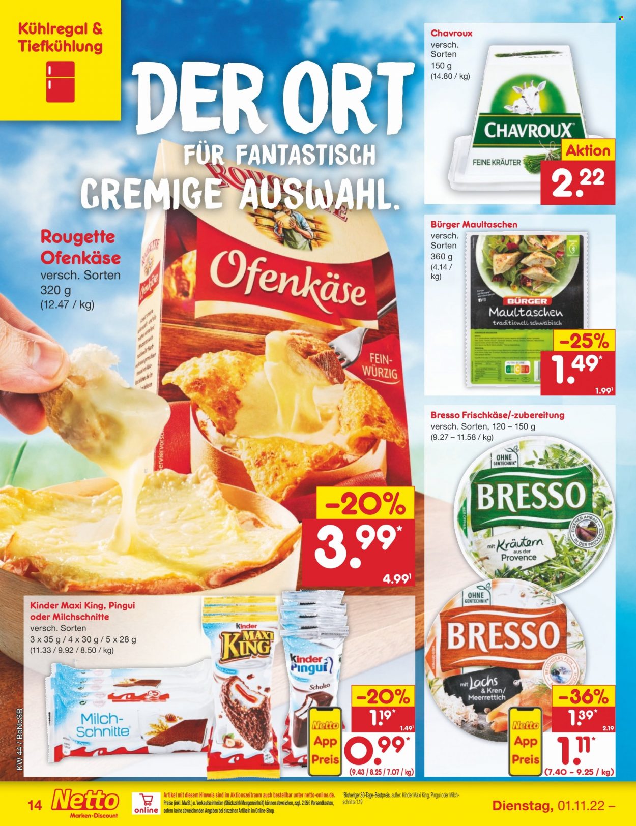 Netto Marken-Discount Prospekte  - 1.11.2022 - 5.11.2022. Seite 14
