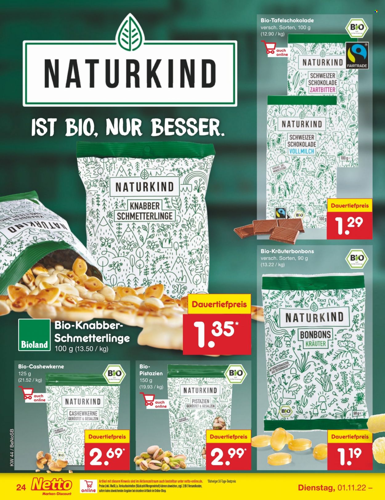 Netto Marken-Discount Prospekte  - 1.11.2022 - 5.11.2022. Seite 24