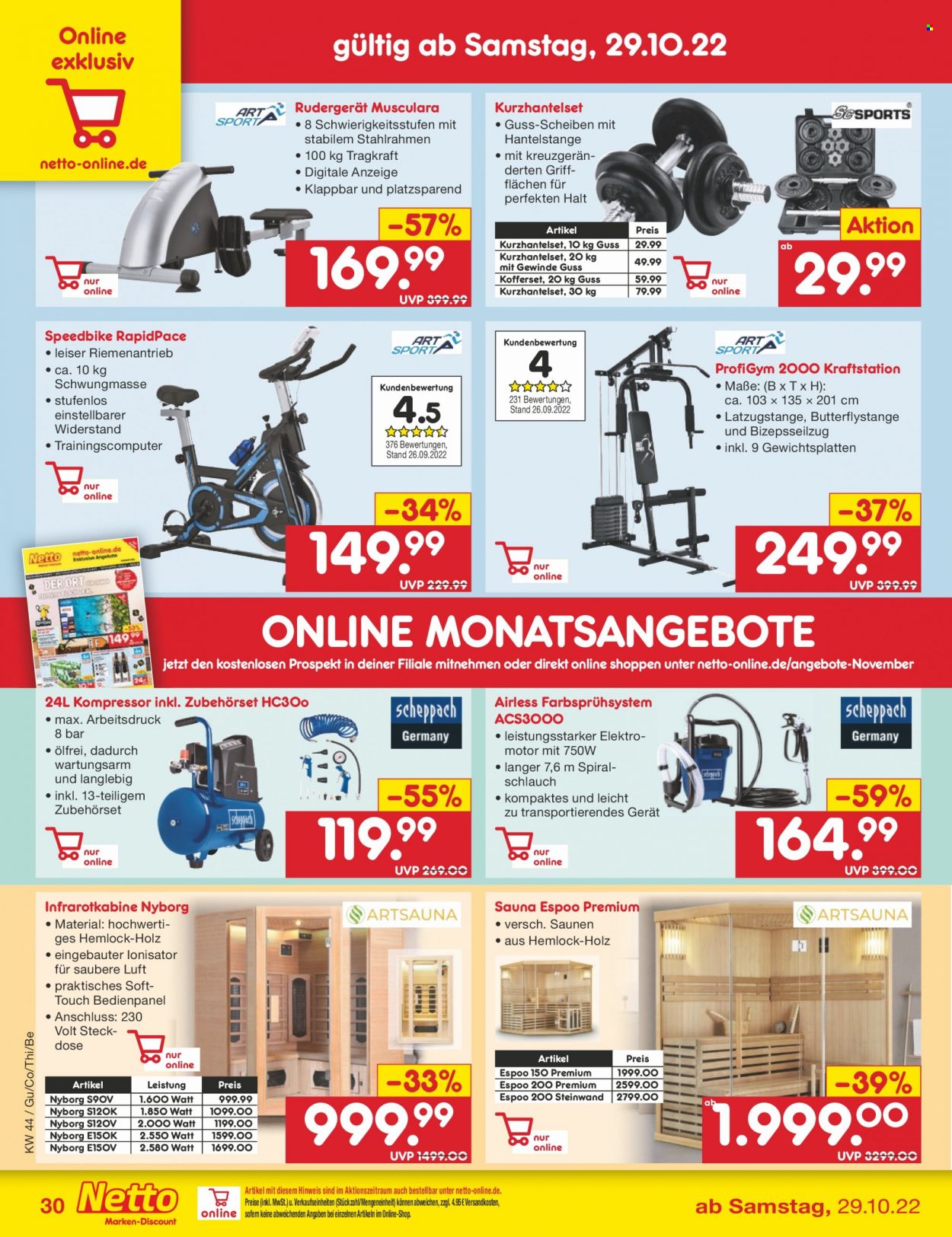 Netto Marken-Discount Prospekte  - 1.11.2022 - 5.11.2022. Seite 30