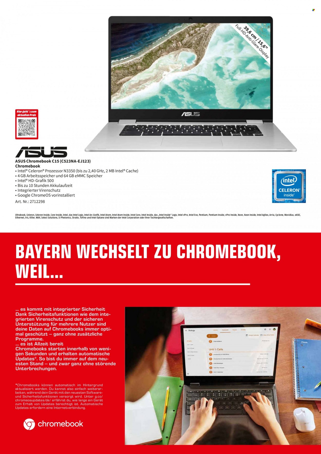 thumbnail - Prospekte MediaMarkt - 1.11.2022 - 31.12.2022 - Produkte in Aktion - Asus, Pentium. Seite 12.