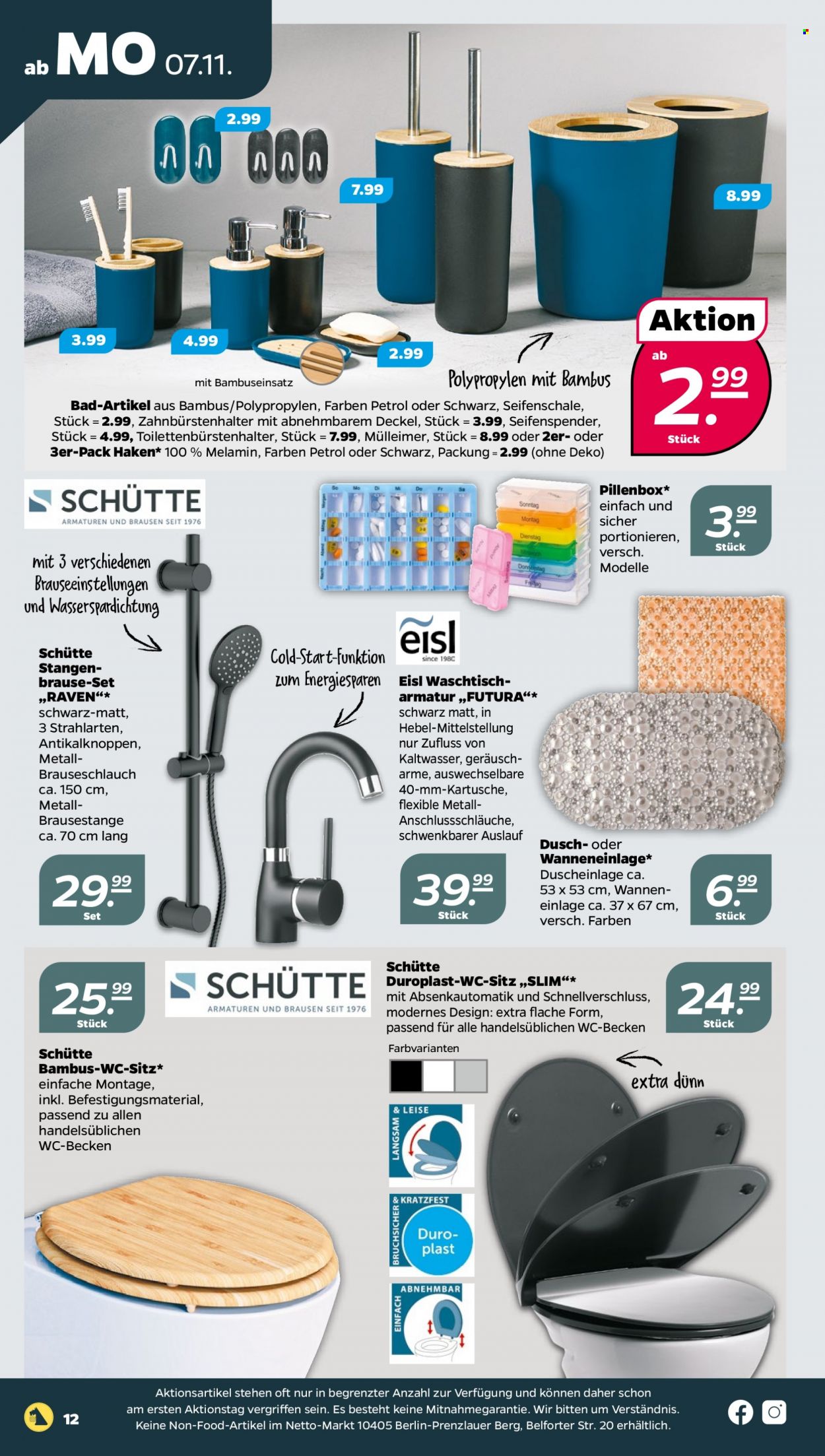 Netto Prospekte  - 7.11.2022 - 12.11.2022. Seite 12
