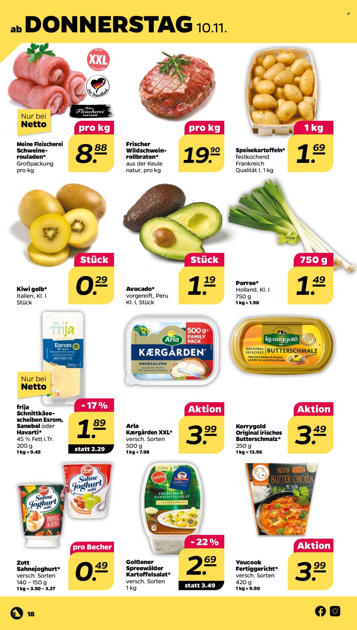 Netto Prospekte  - 7.11.2022 - 12.11.2022. Seite 18