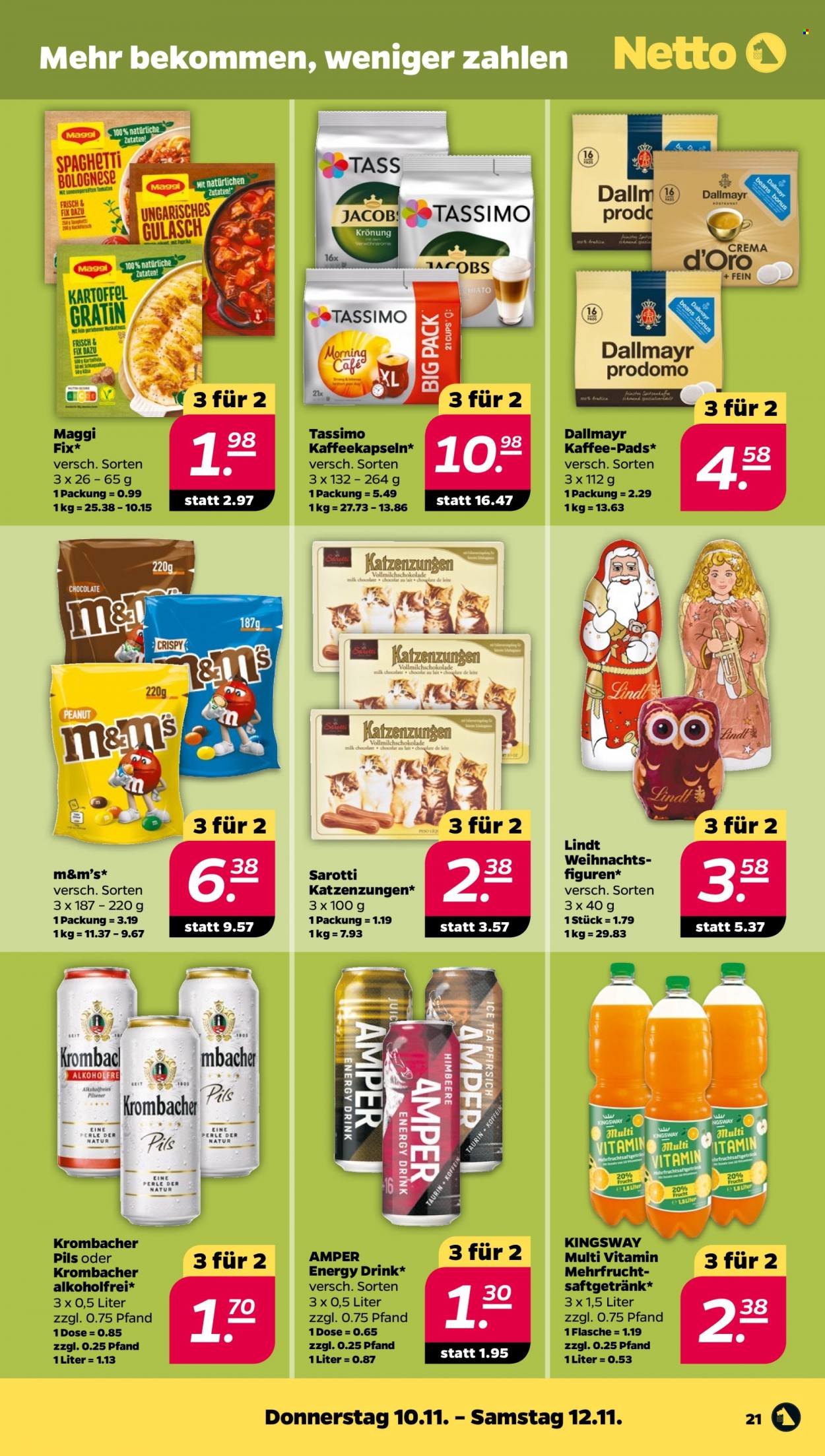Netto Prospekte  - 7.11.2022 - 12.11.2022. Seite 21