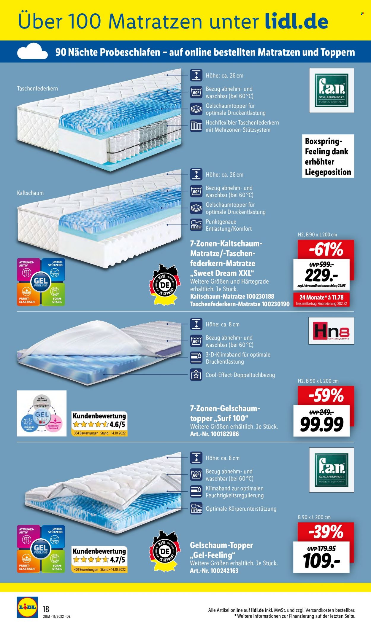 Lidl Prospekte  - 1.11.2022 - 30.11.2022. Seite 18