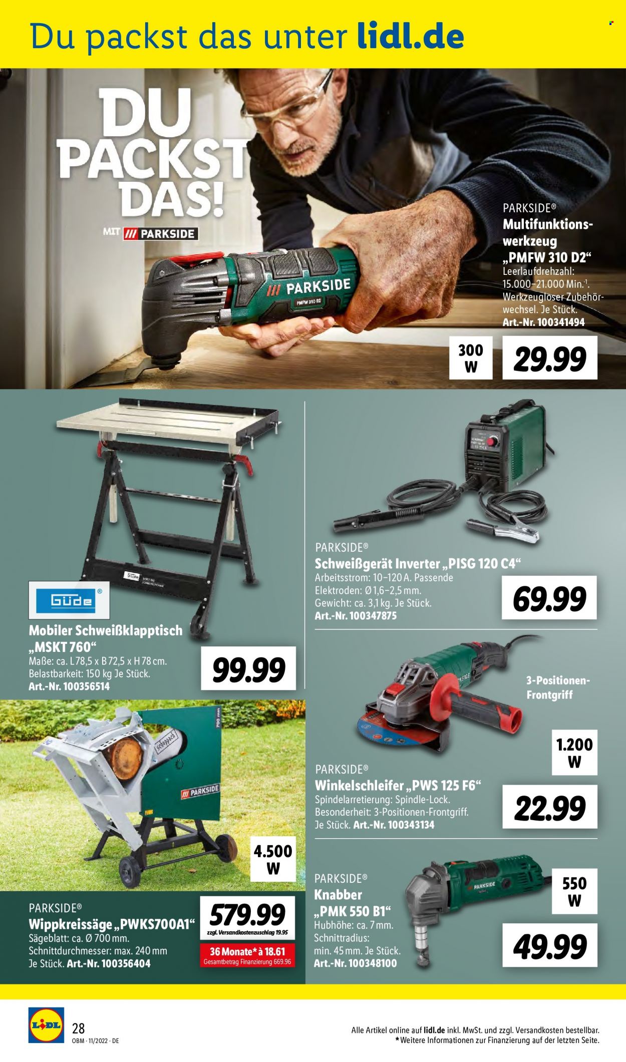 Lidl Prospekte  - 1.11.2022 - 30.11.2022. Seite 28