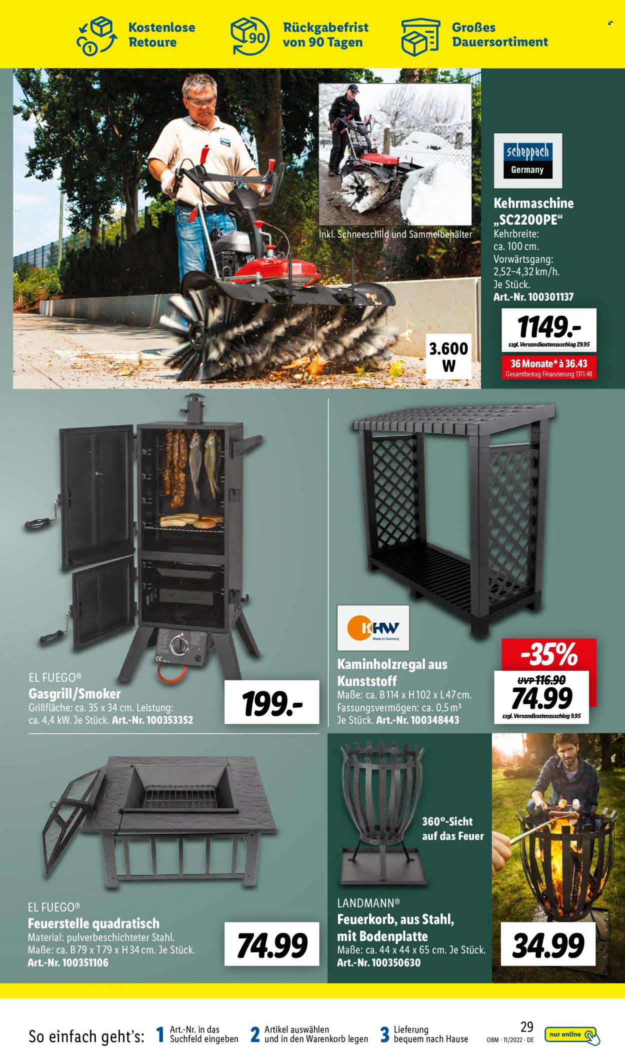 Lidl Prospekte  - 1.11.2022 - 30.11.2022. Seite 29