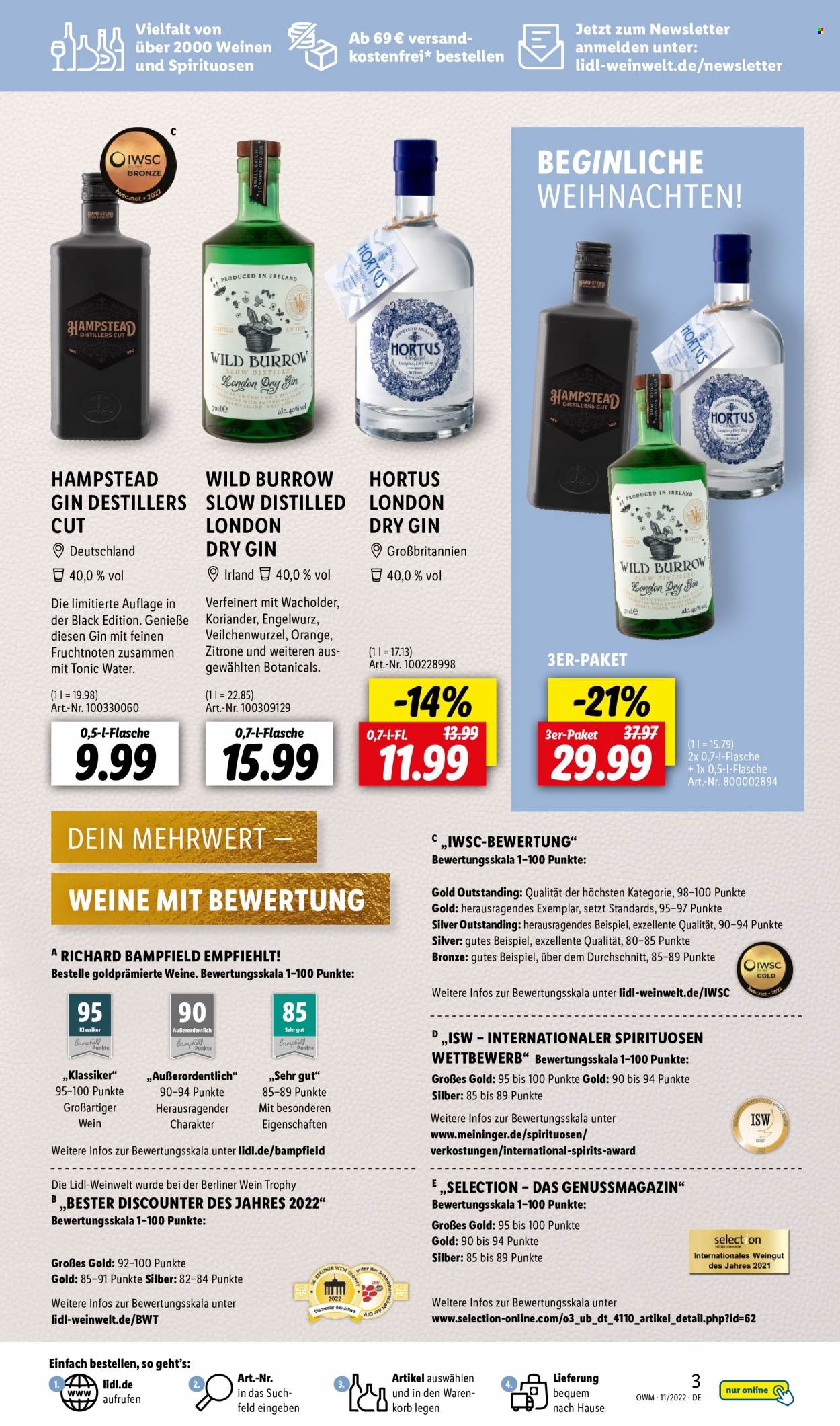 Lidl Prospekte  - 1.11.2022 - 30.11.2022. Seite 3