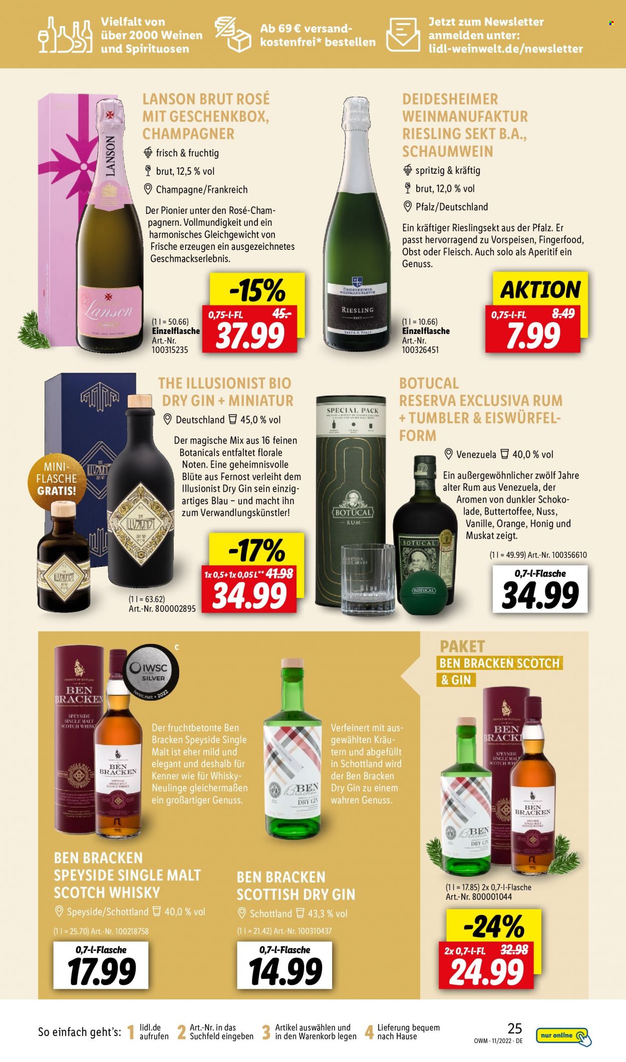 Lidl Prospekte  - 1.11.2022 - 30.11.2022. Seite 25