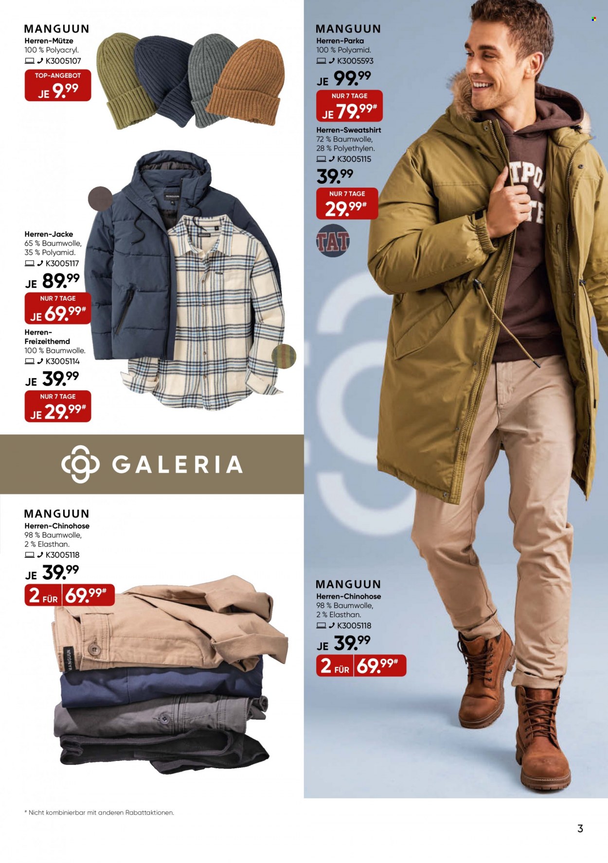 GALERIA Karstadt Kaufhof Prospekte  - 2.11.2022 - 8.11.2022. Seite 3