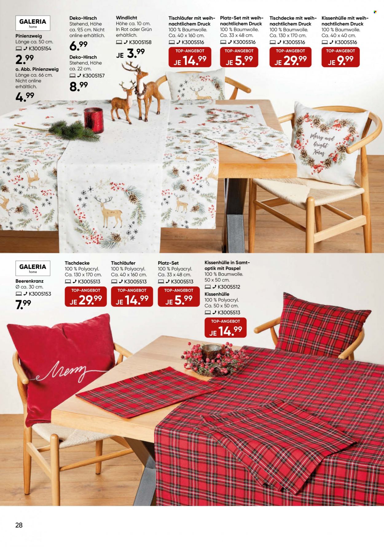 GALERIA Karstadt Kaufhof Prospekte  - 2.11.2022 - 8.11.2022. Seite 28