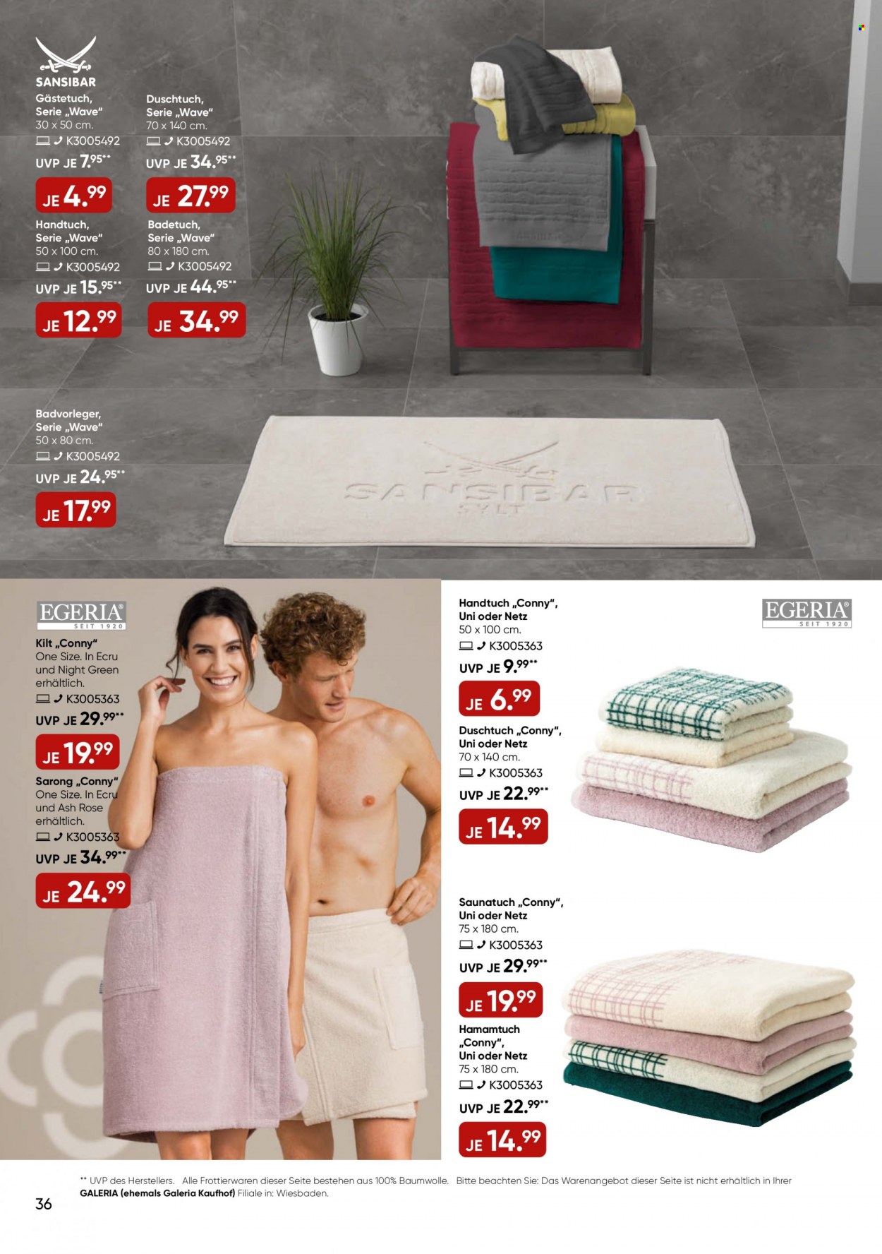 GALERIA Karstadt Kaufhof Prospekte  - 2.11.2022 - 8.11.2022. Seite 36