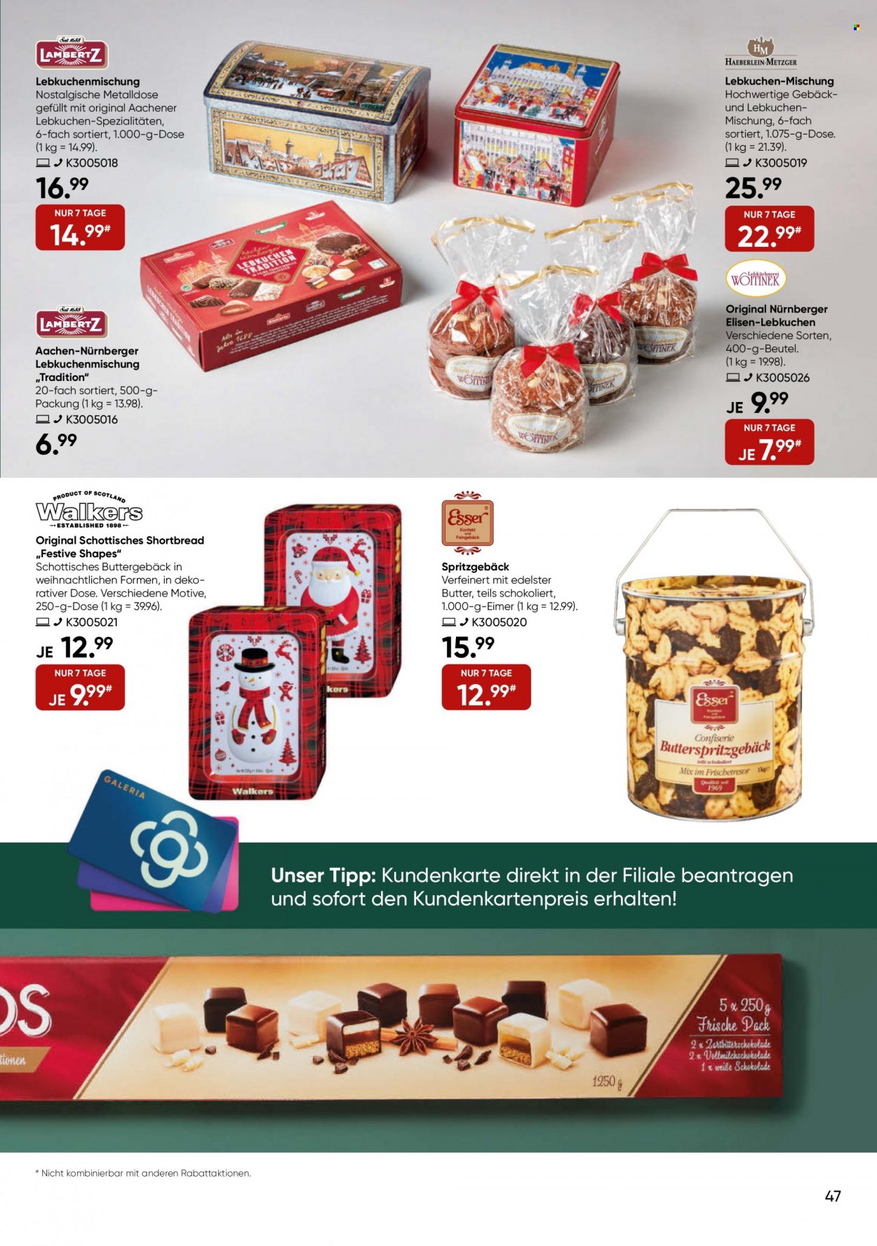 GALERIA Karstadt Kaufhof Prospekte  - 2.11.2022 - 8.11.2022. Seite 47