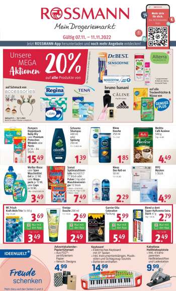Prospekte Rossmann - 7.11.2022 - 11.11.2022.