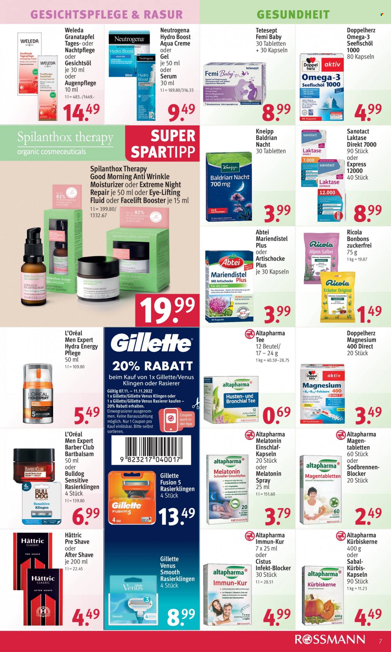 Rossmann Prospekte  - 7.11.2022 - 11.11.2022. Seite 7