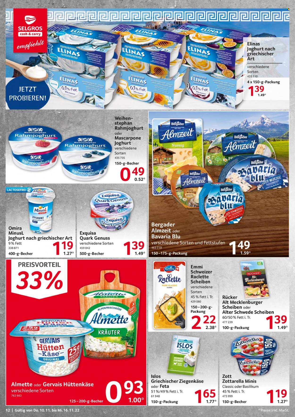 Selgros Prospekte  - 10.11.2022 - 16.11.2022. Seite 12