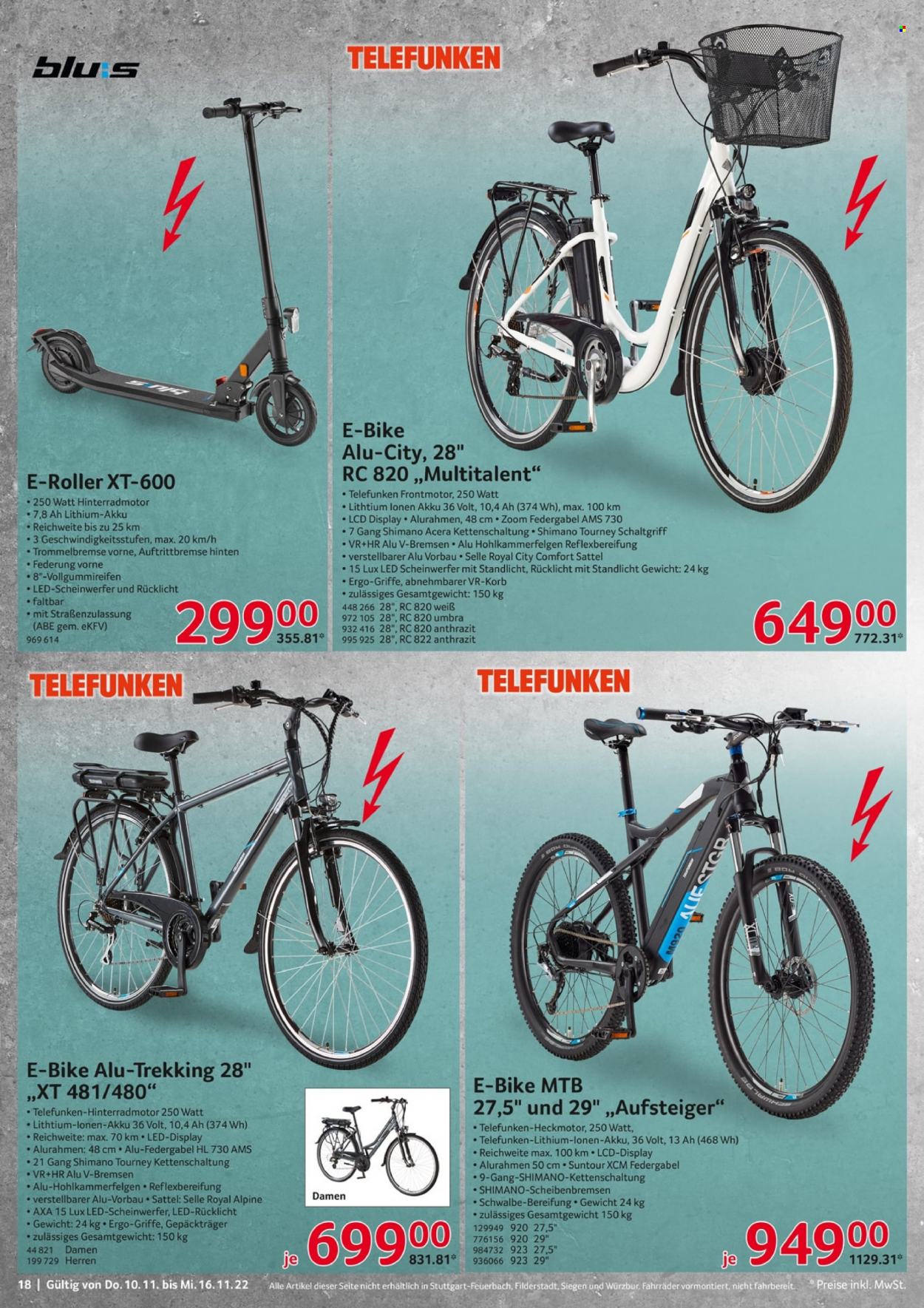 Selgros Prospekte  - 10.11.2022 - 16.11.2022. Seite 18