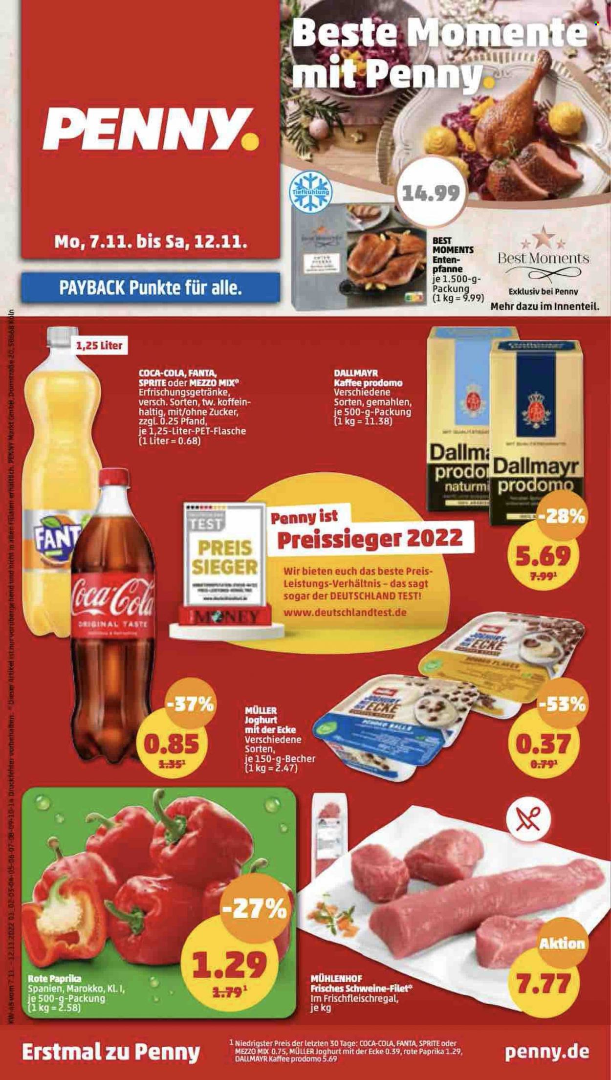 Penny Prospekte  - 7.11.2022 - 12.11.2022. Seite 1