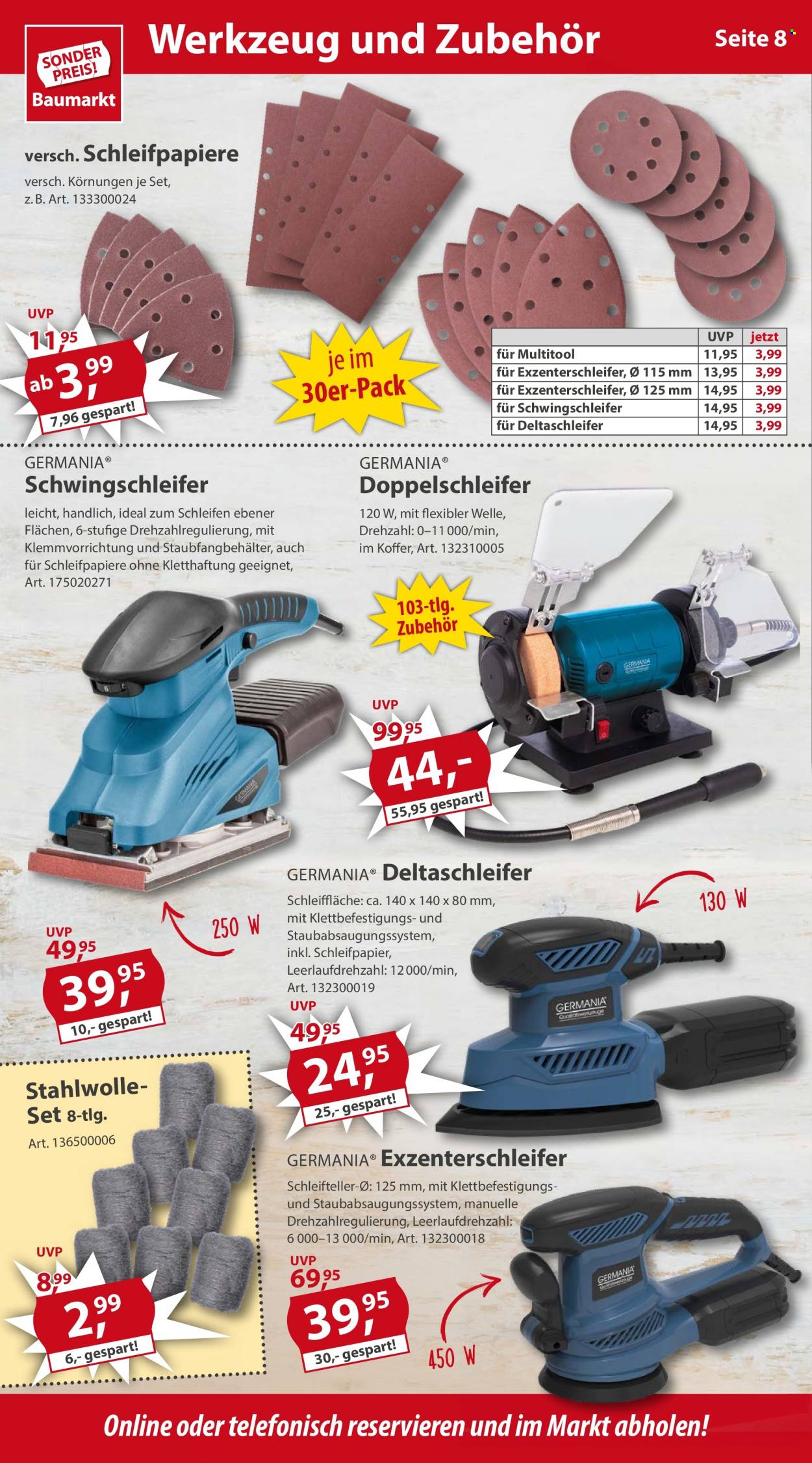 Sonderpreis-Baumarkt Prospekte  - 12.11.2022 - 18.11.2022. Seite 8