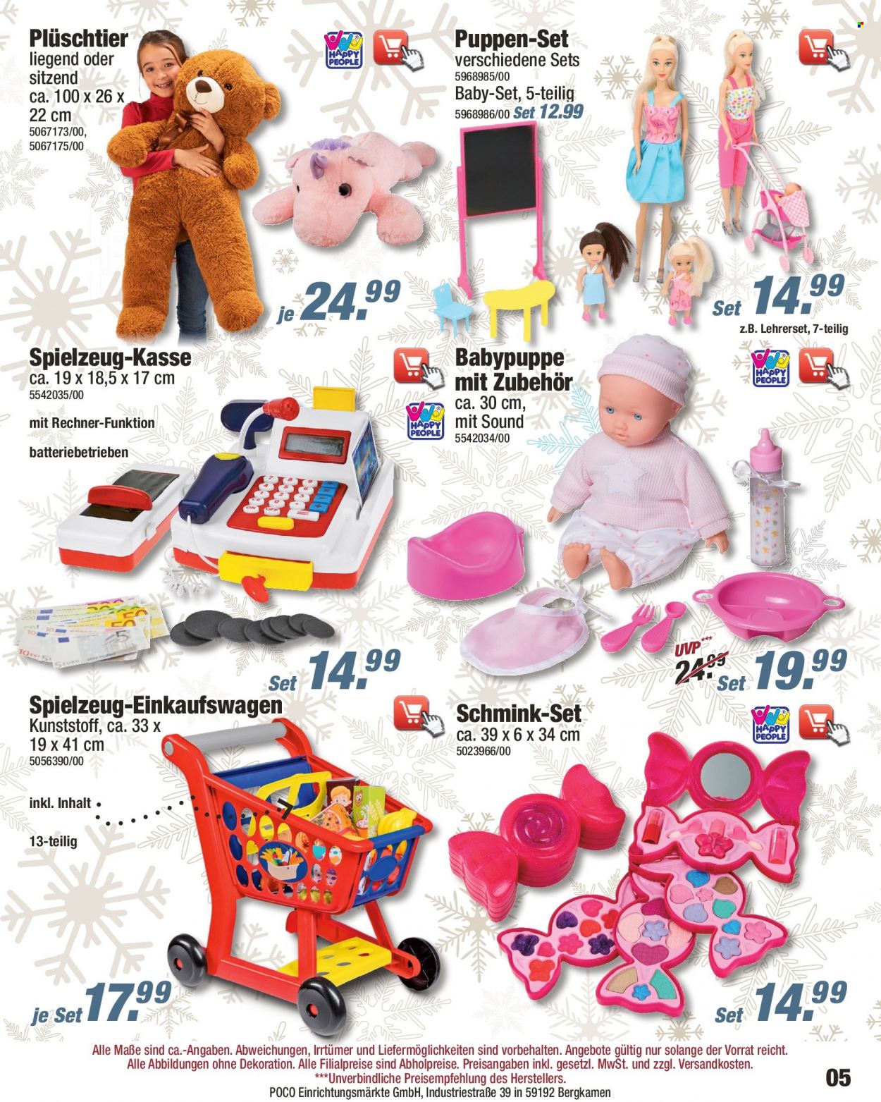 thumbnail - Prospekte Poco - 5.11.2022 - 16.12.2022 - Produkte in Aktion - Dekoration, Puppe, Spielzeug, Plüschtier. Seite 5.