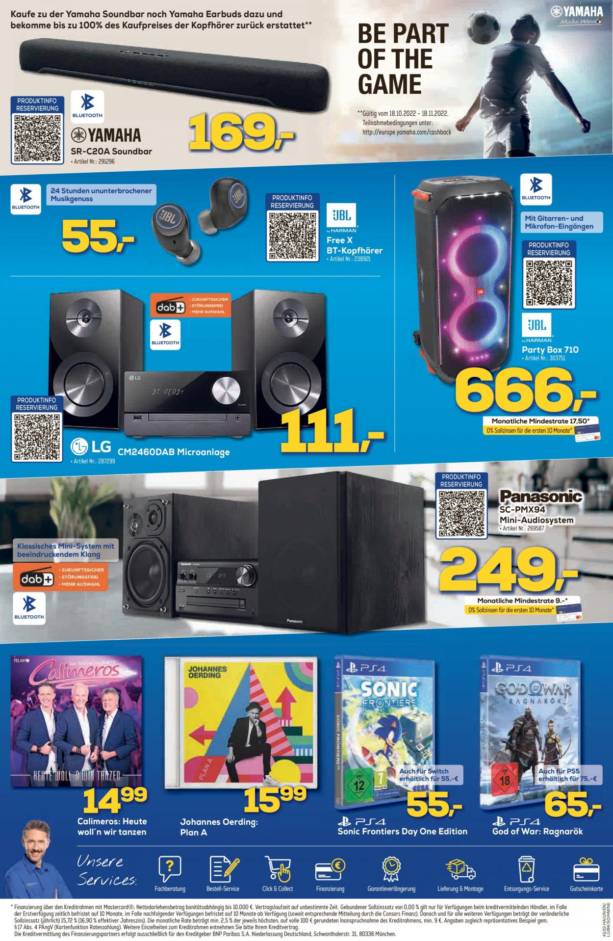 Euronics Prospekte  - 5.11.2022 - 11.11.2022. Seite 4