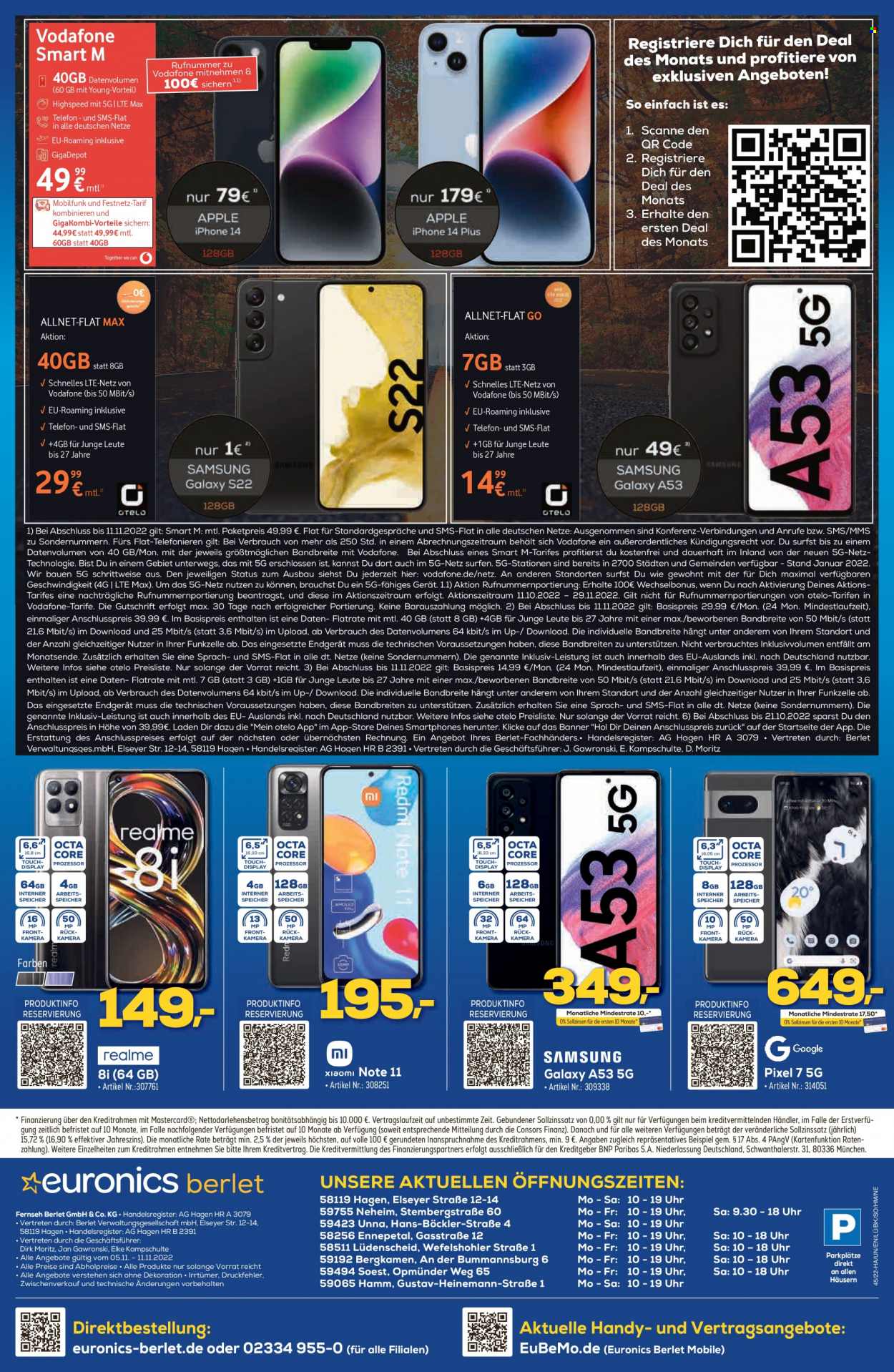 Euronics Prospekte  - 5.11.2022 - 11.11.2022. Seite 10