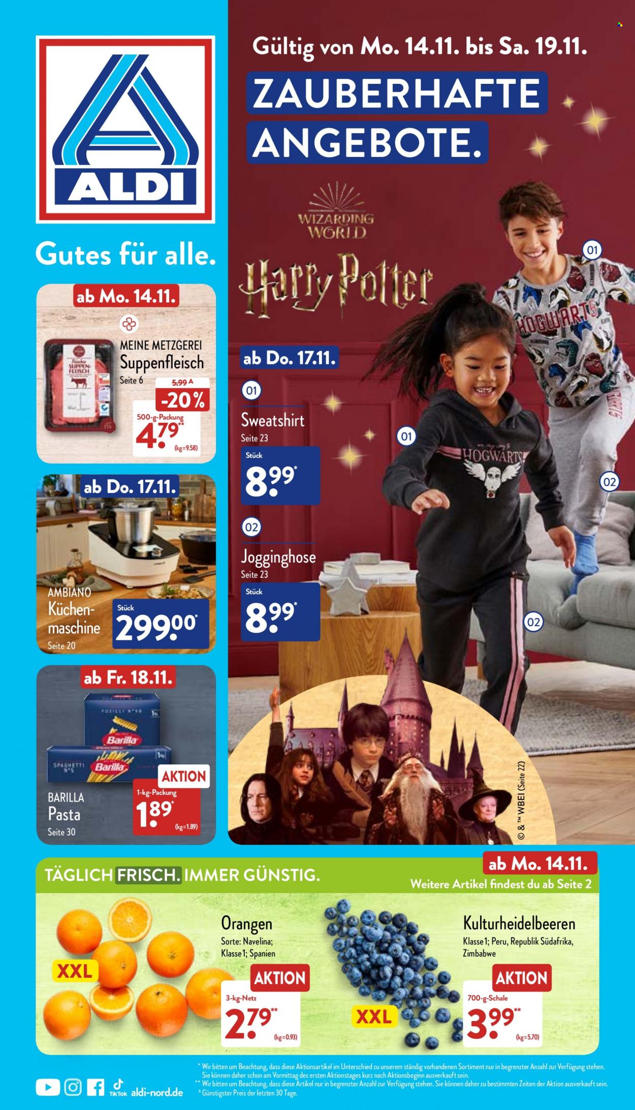 ALDI Nord Prospekte  - 14.11.2022 - 19.11.2022. Seite 1