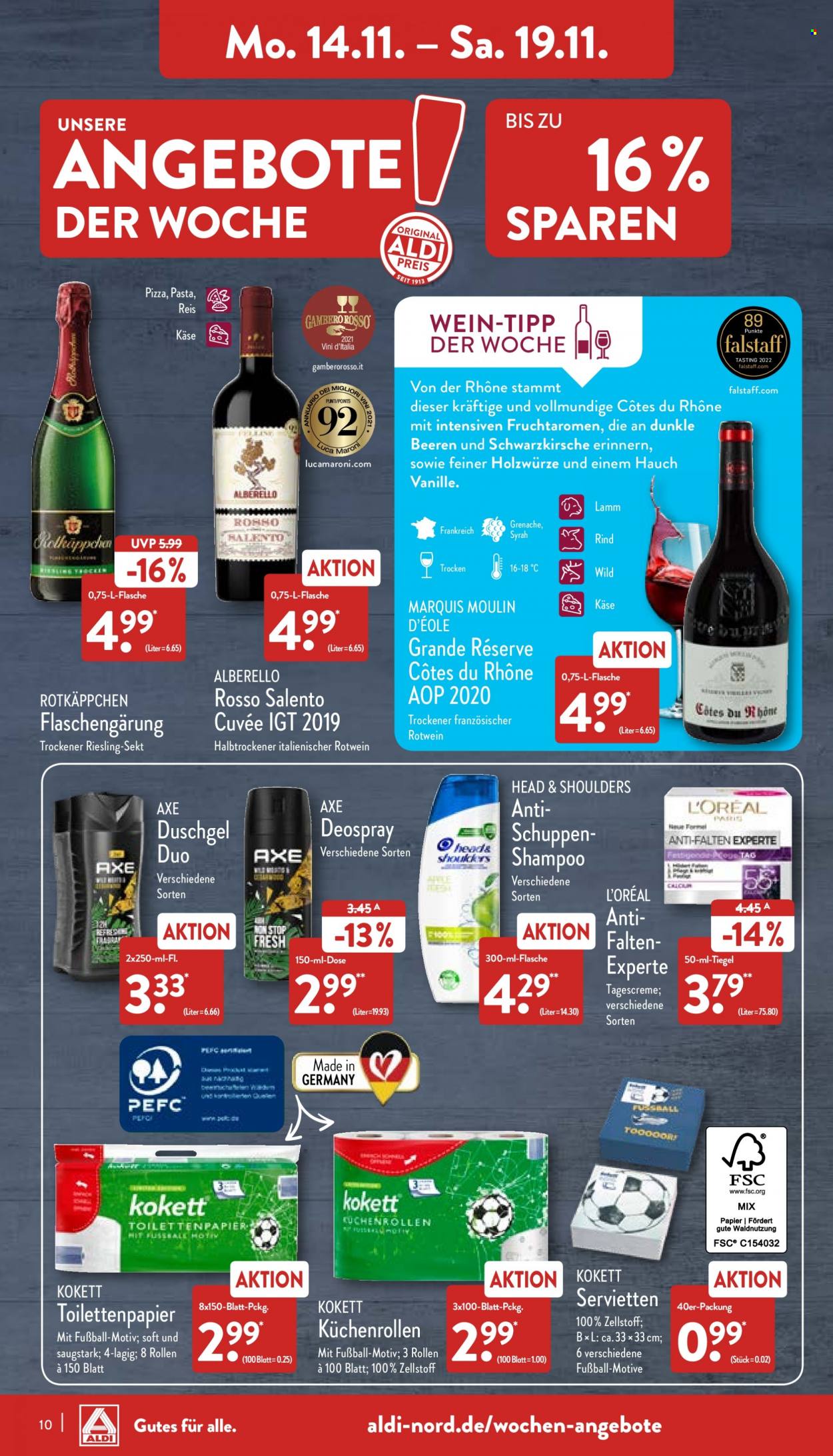 ALDI Nord Prospekte  - 14.11.2022 - 19.11.2022. Seite 10