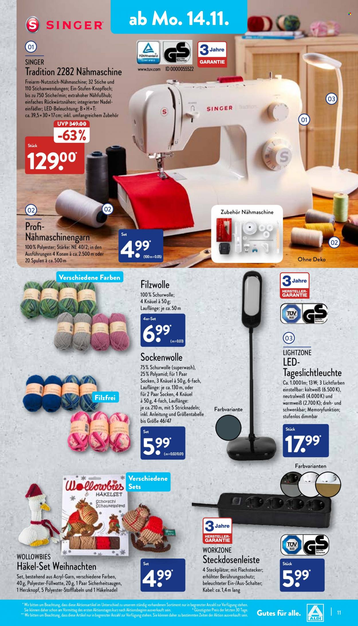 ALDI Nord Prospekte  - 14.11.2022 - 19.11.2022. Seite 11