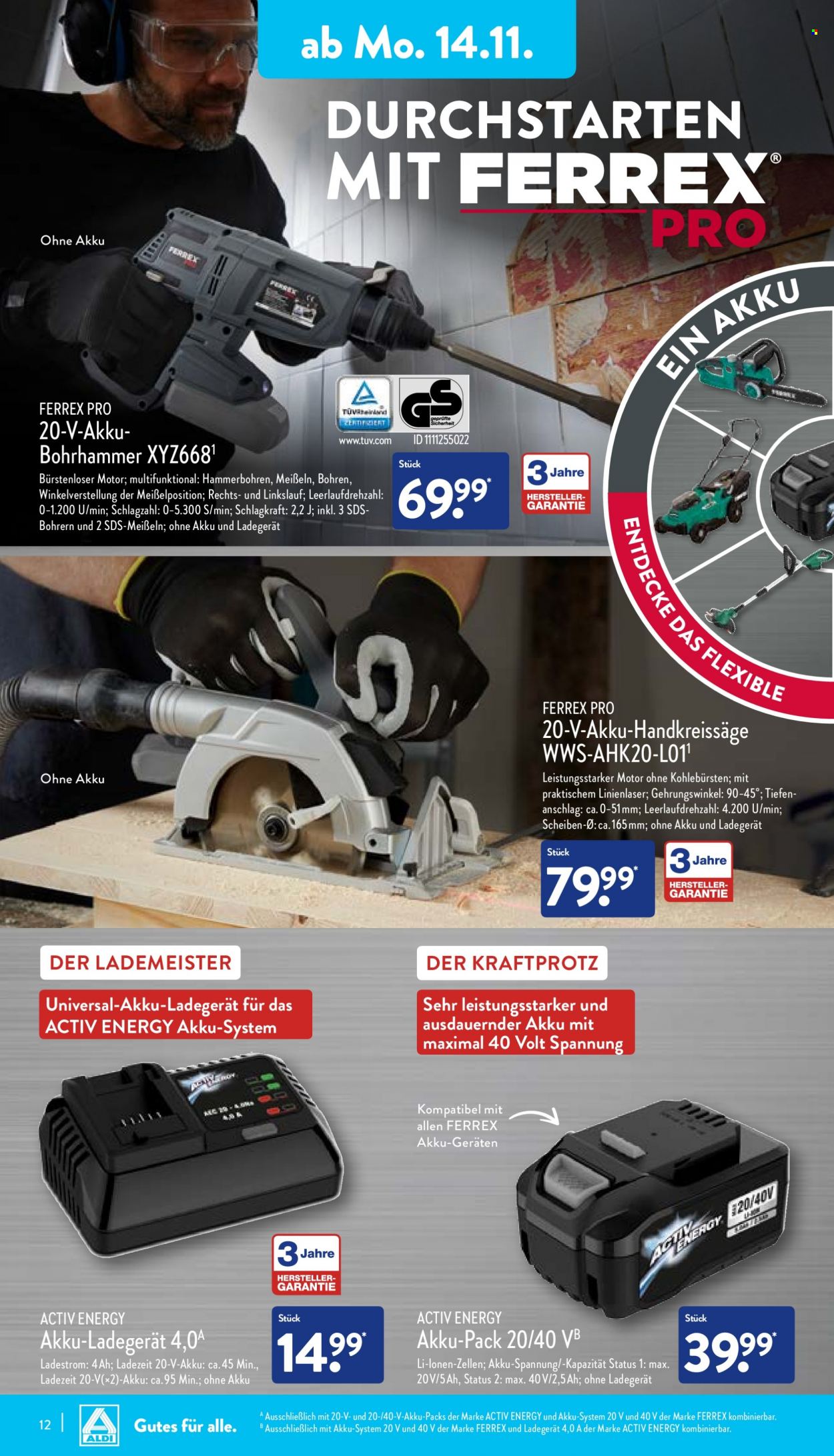 ALDI Nord Prospekte  - 14.11.2022 - 19.11.2022. Seite 12