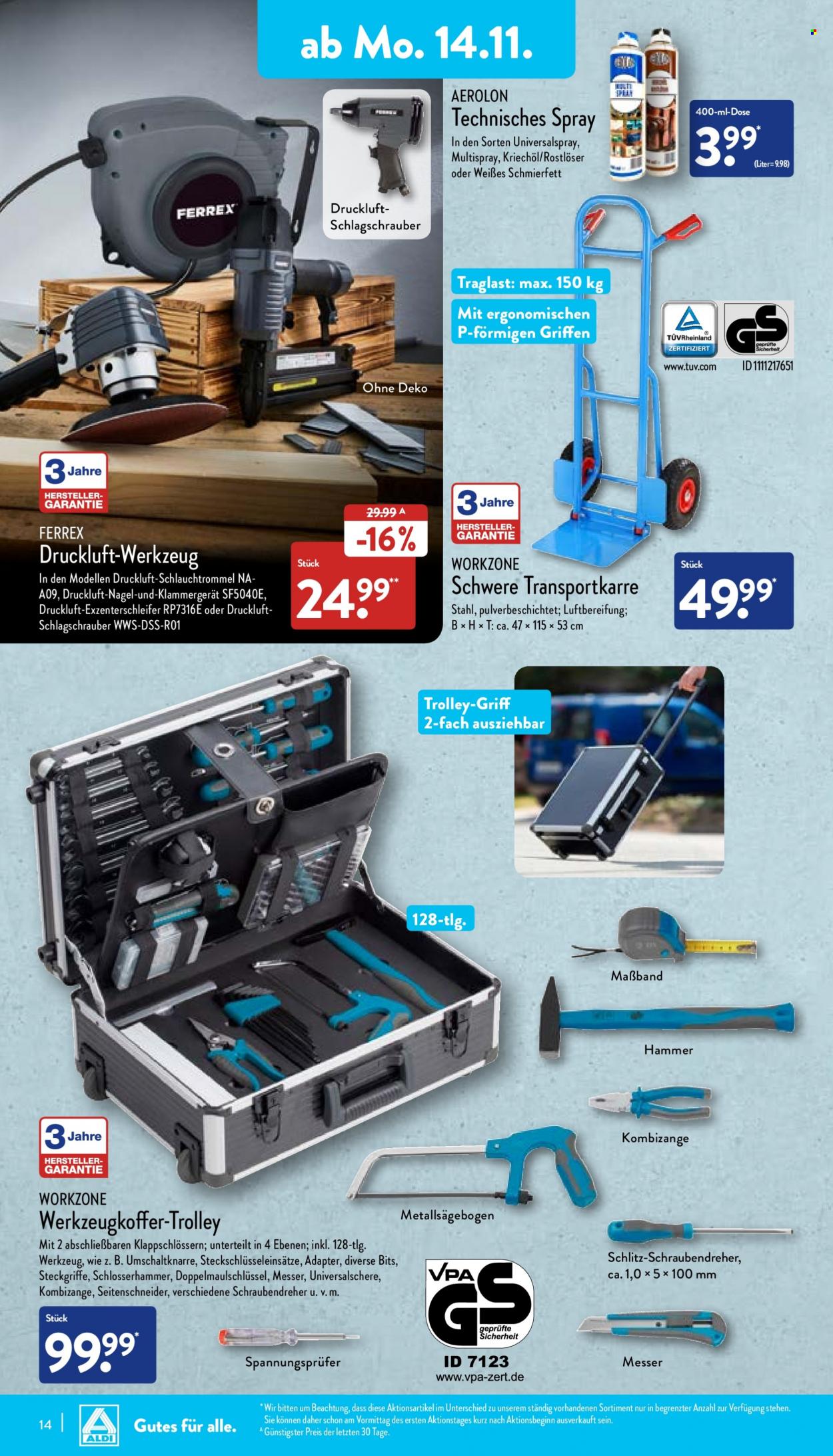 ALDI Nord Prospekte  - 14.11.2022 - 19.11.2022. Seite 14