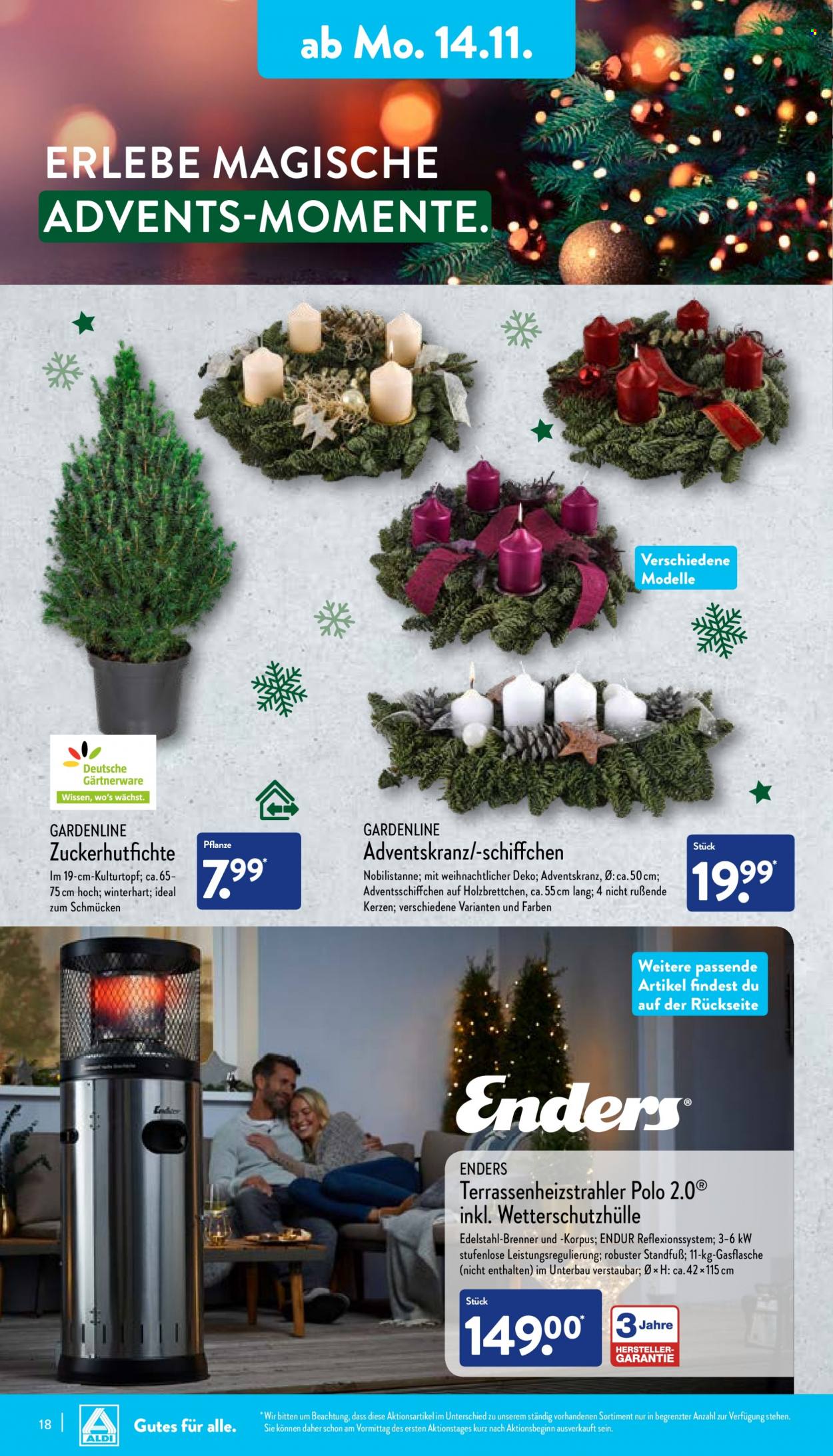 ALDI Nord Prospekte  - 14.11.2022 - 19.11.2022. Seite 18