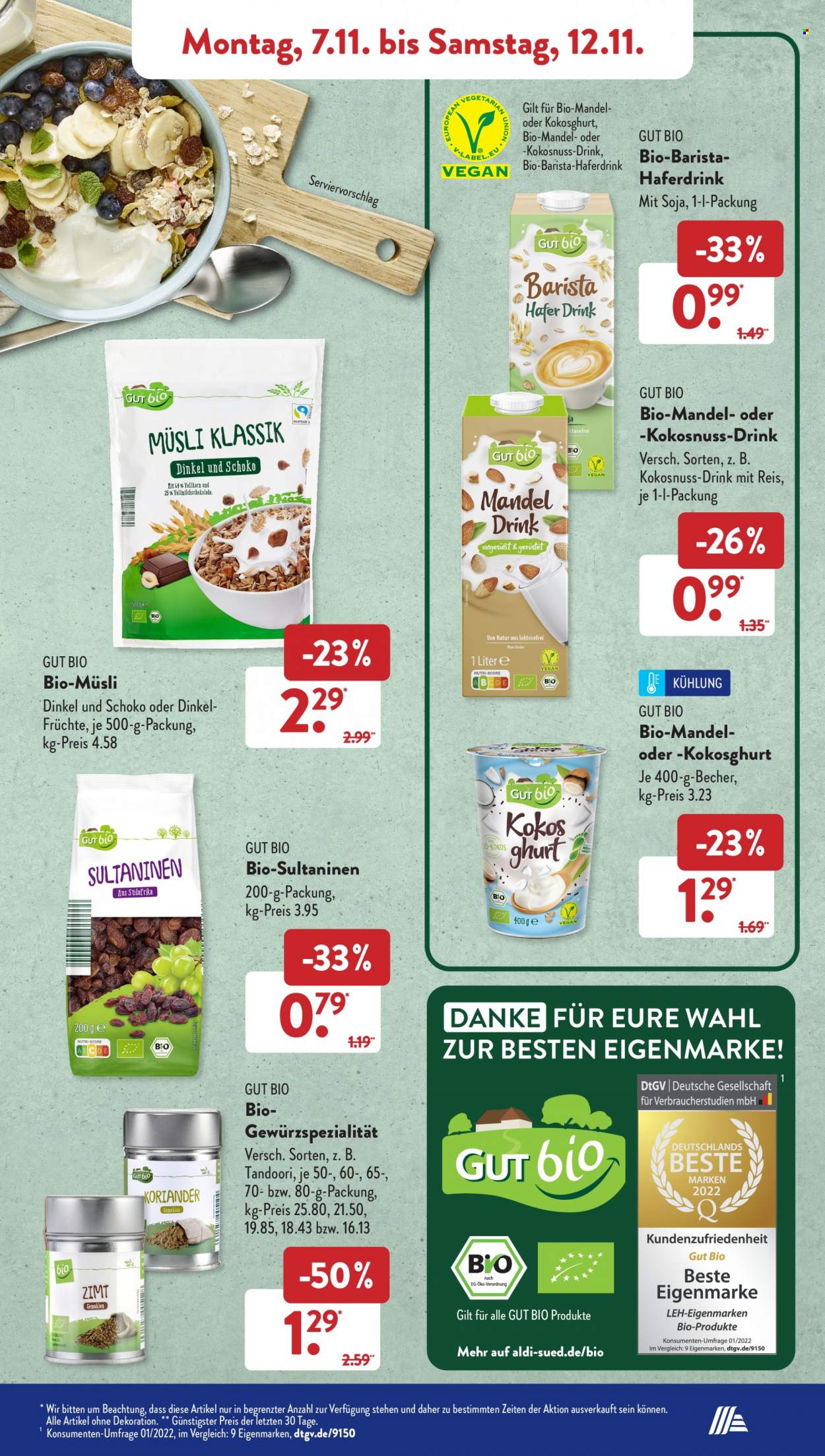 ALDI SÜD Prospekte  - 7.11.2022 - 12.11.2022. Seite 9