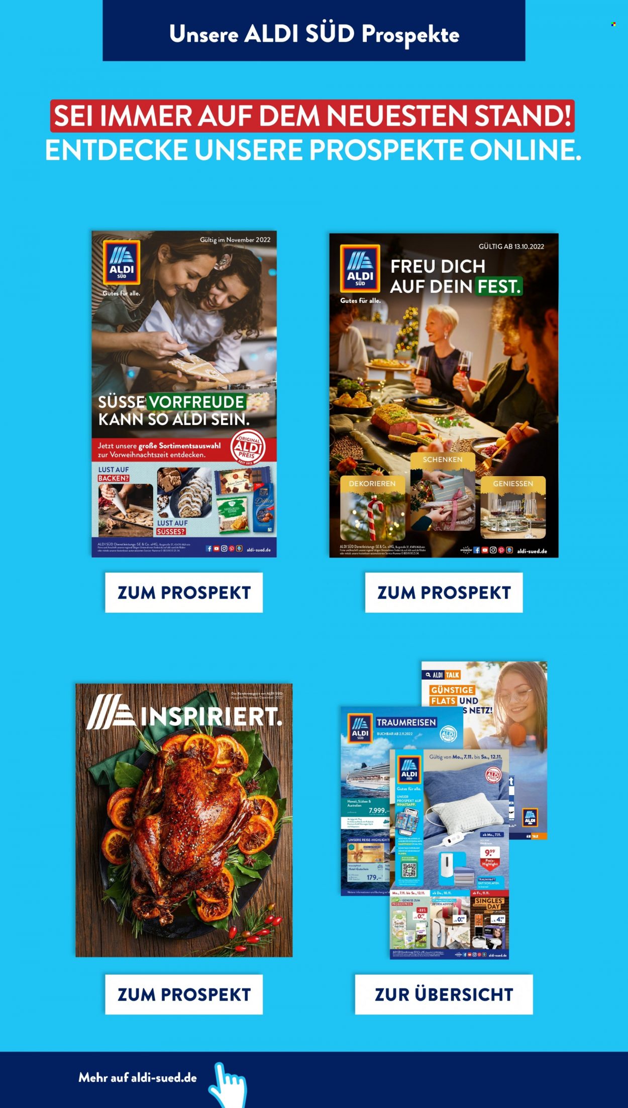 ALDI SÜD Prospekte  - 7.11.2022 - 12.11.2022. Seite 56