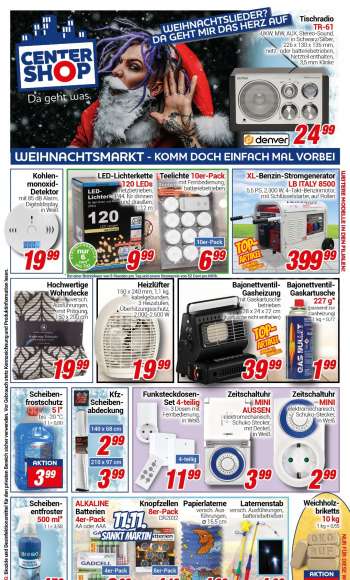 Prospekte CENTERSHOP - 7.11.2022 - 12.11.2022.