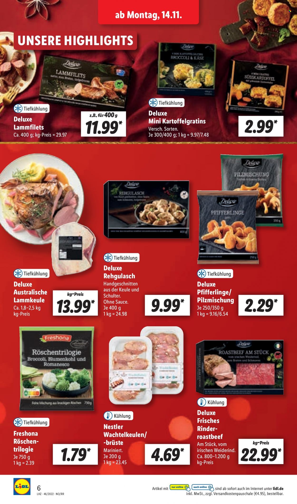 Lidl Prospekte  - 14.11.2022 - 19.11.2022. Seite 6