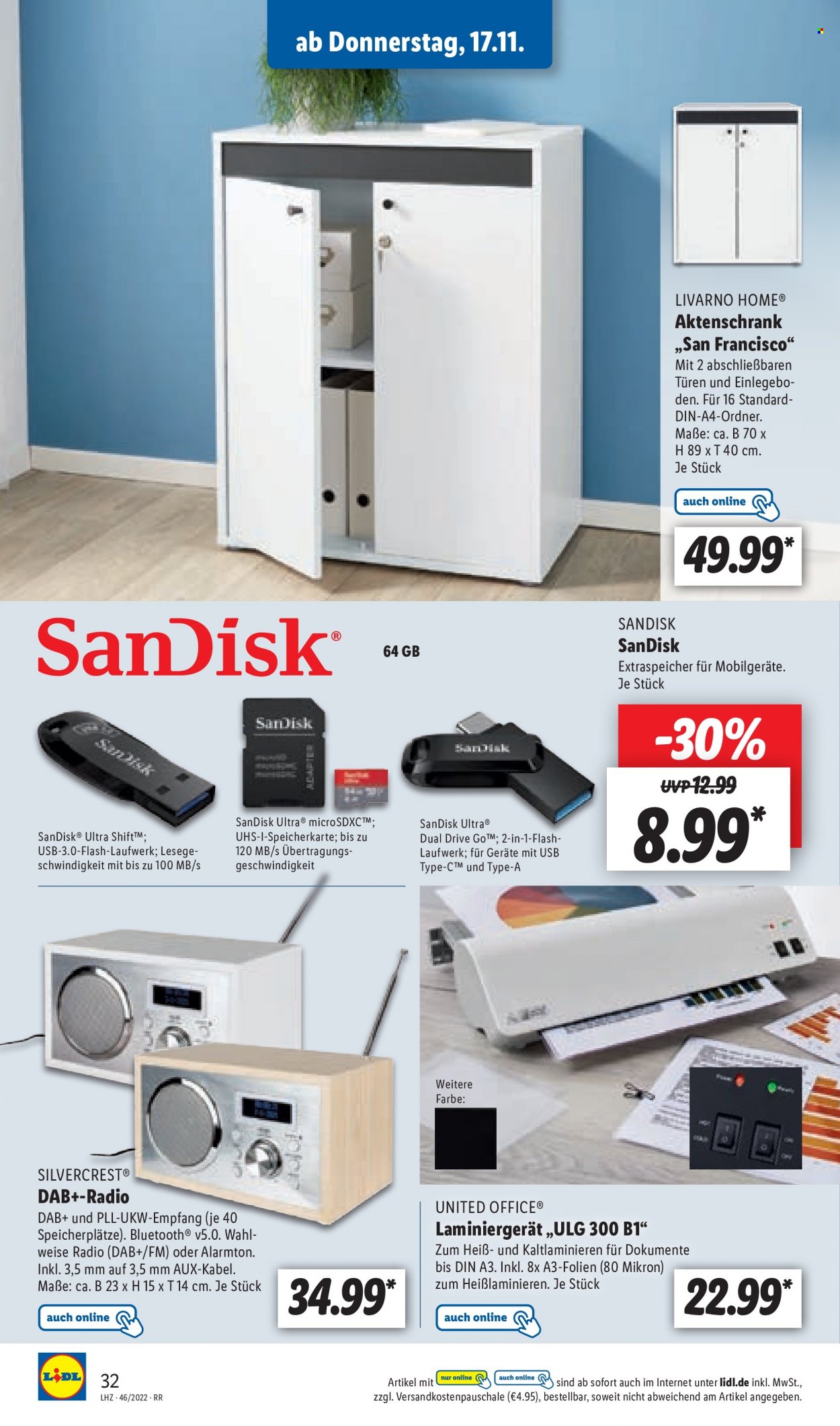 Lidl Prospekte  - 14.11.2022 - 19.11.2022. Seite 36