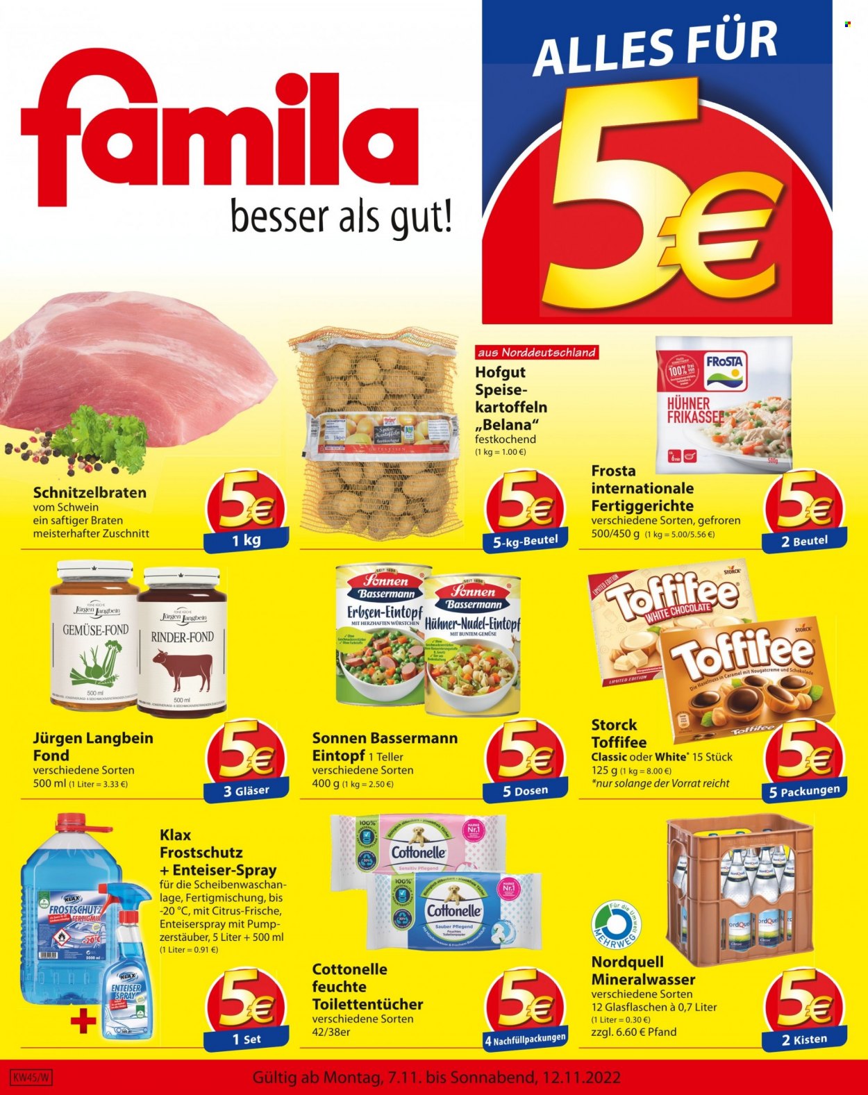 famila Prospekte  - 7.11.2022 - 12.11.2022. Seite 1