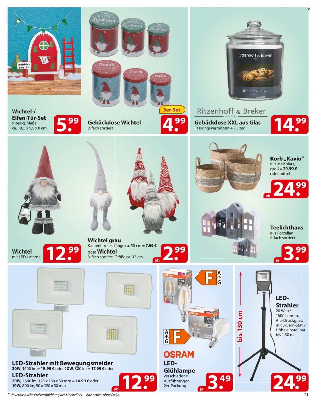 famila Prospekte  - 7.11.2022 - 12.11.2022. Seite 21