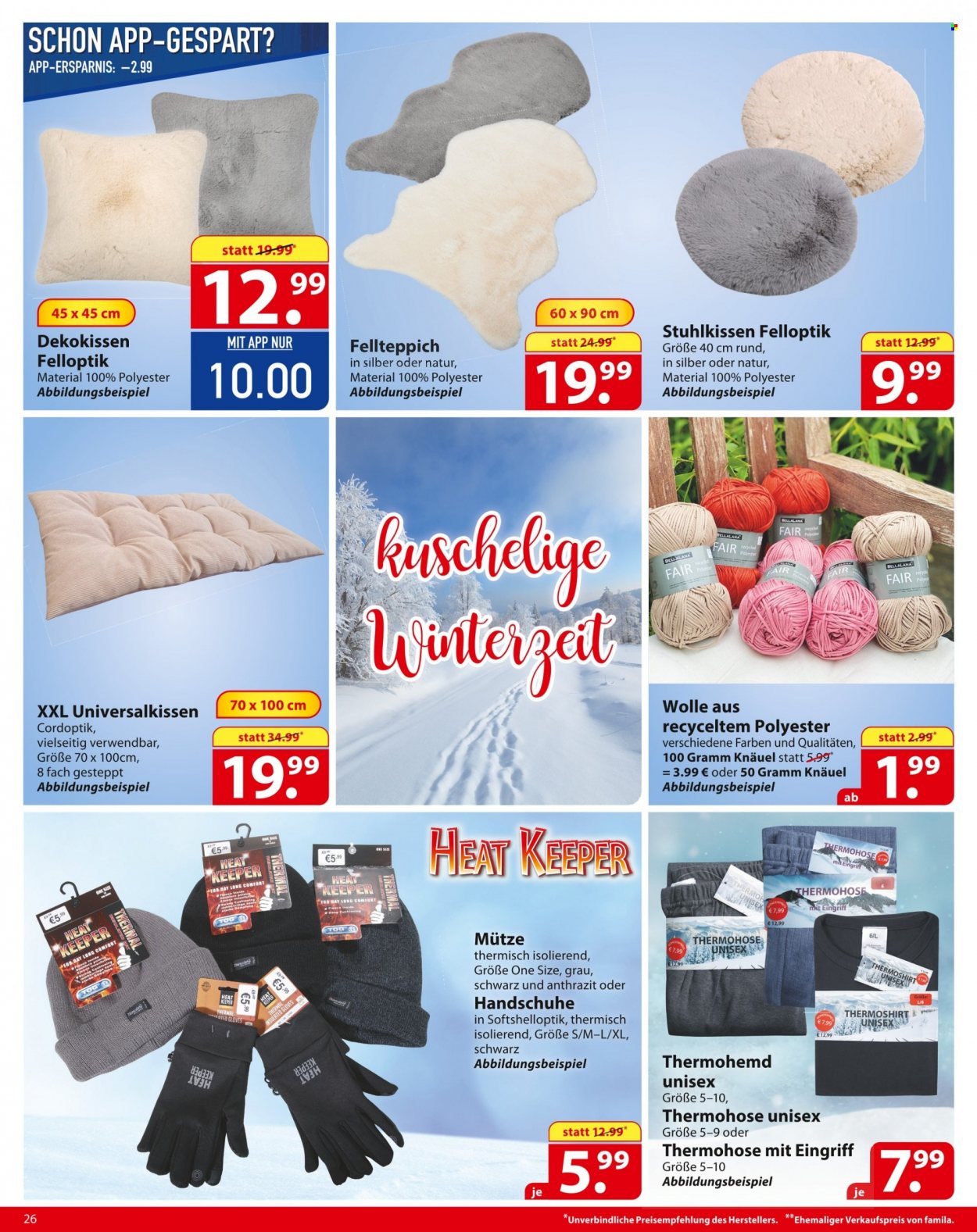 famila Prospekte  - 7.11.2022 - 12.11.2022. Seite 26