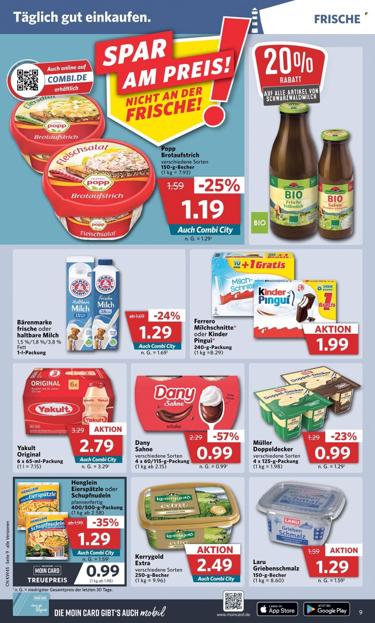Combi Prospekte  - 7.11.2022 - 12.11.2022. Seite 9