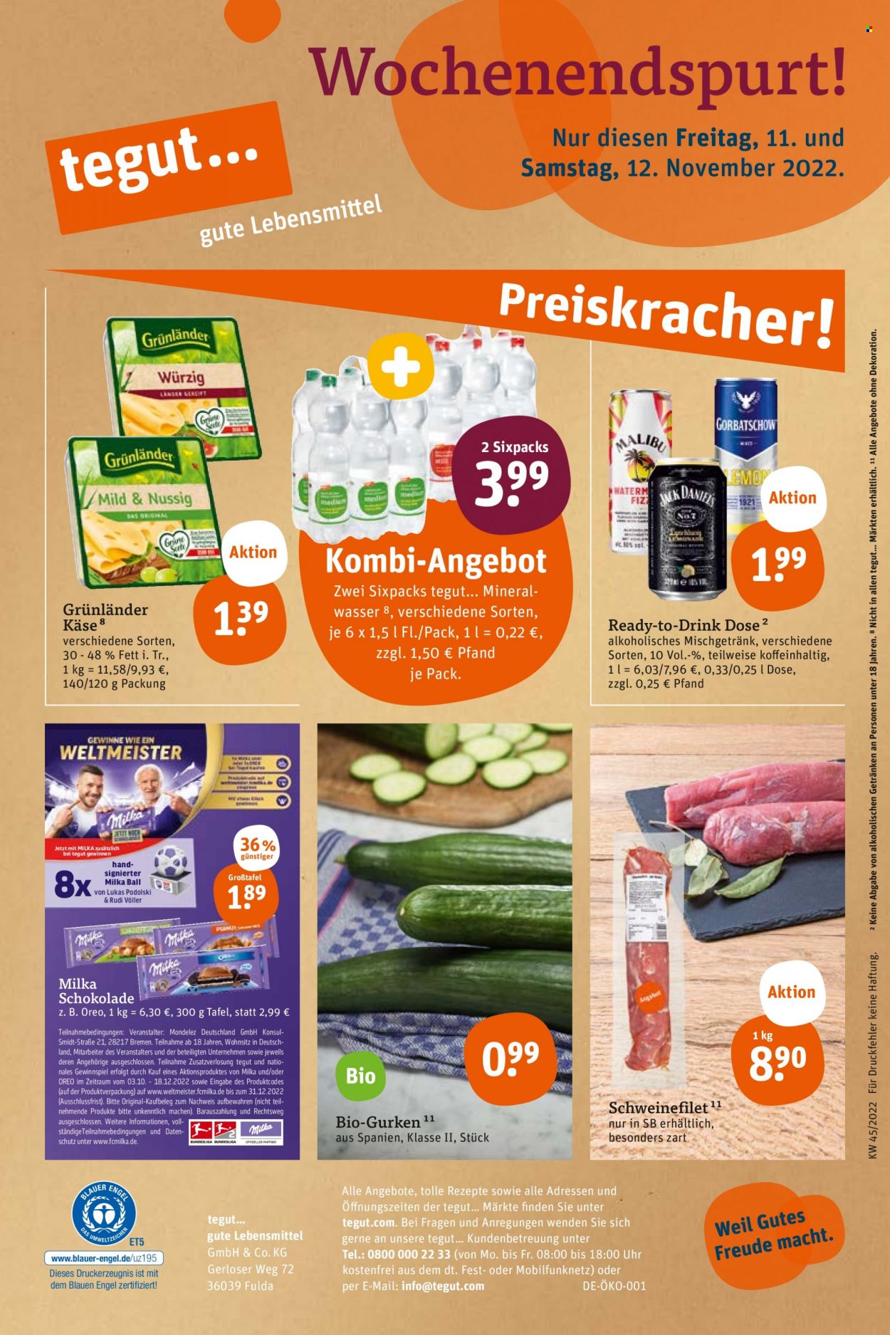 tegut... Prospekte  - 7.11.2022 - 12.11.2022. Seite 30