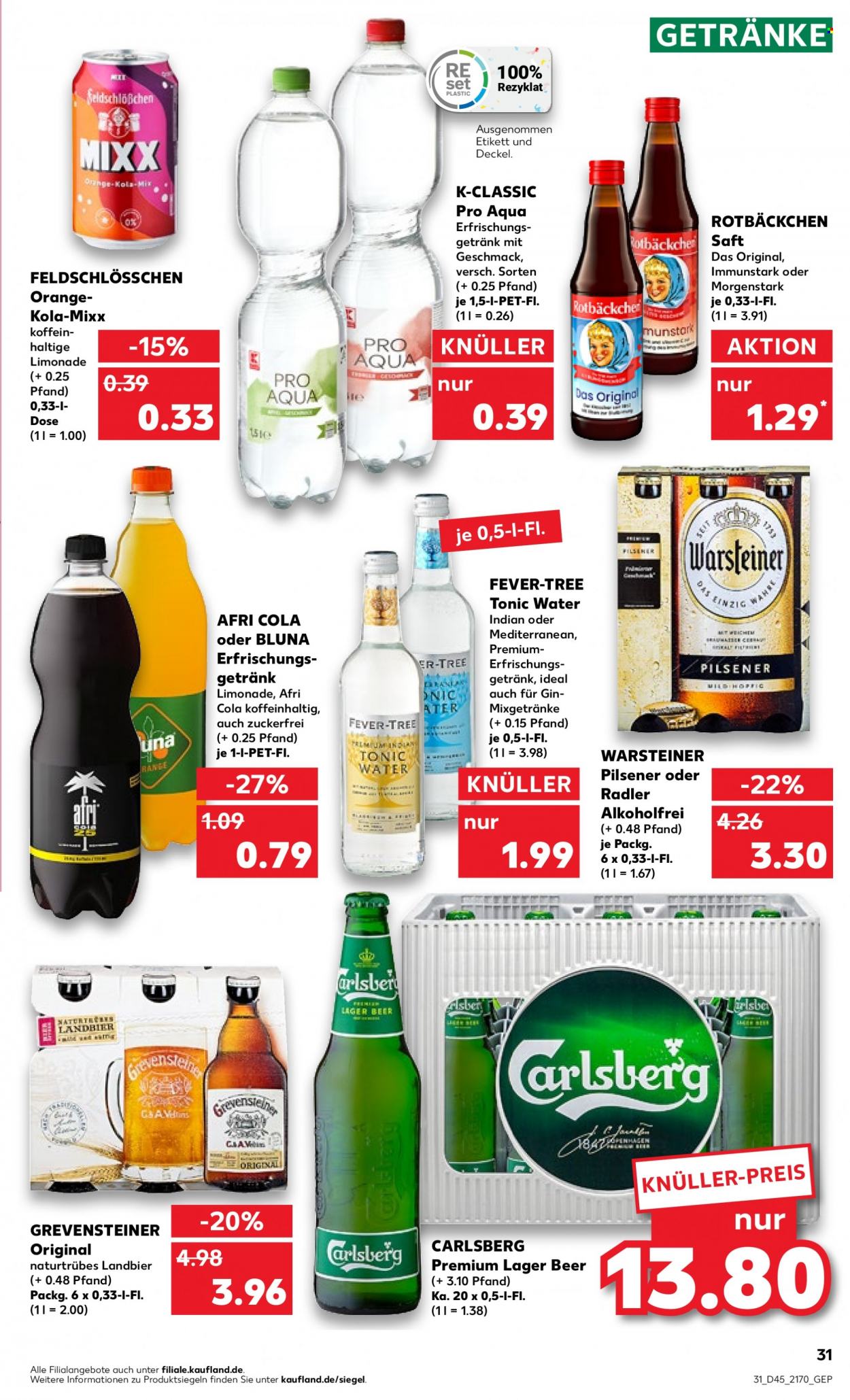 Kaufland Prospekte  - 10.11.2022 - 16.11.2022. Seite 31