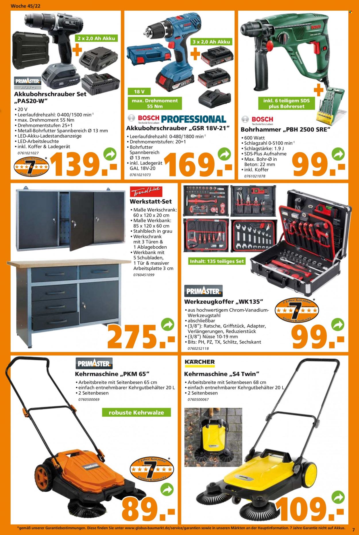 Globus Baumarkt Prospekte  - 7.11.2022 - 12.11.2022. Seite 7