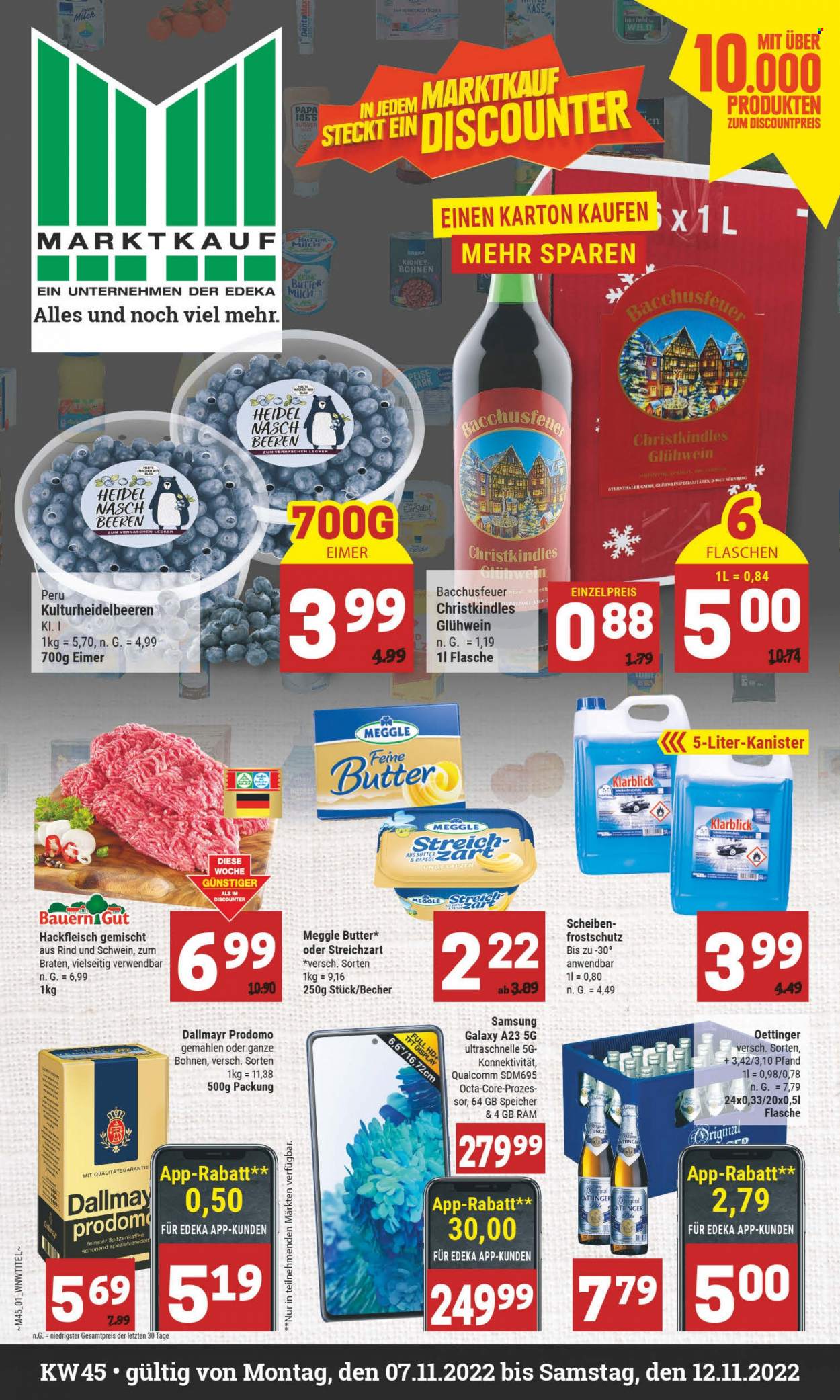 Marktkauf Prospekte  - 7.11.2022 - 12.11.2022. Seite 1
