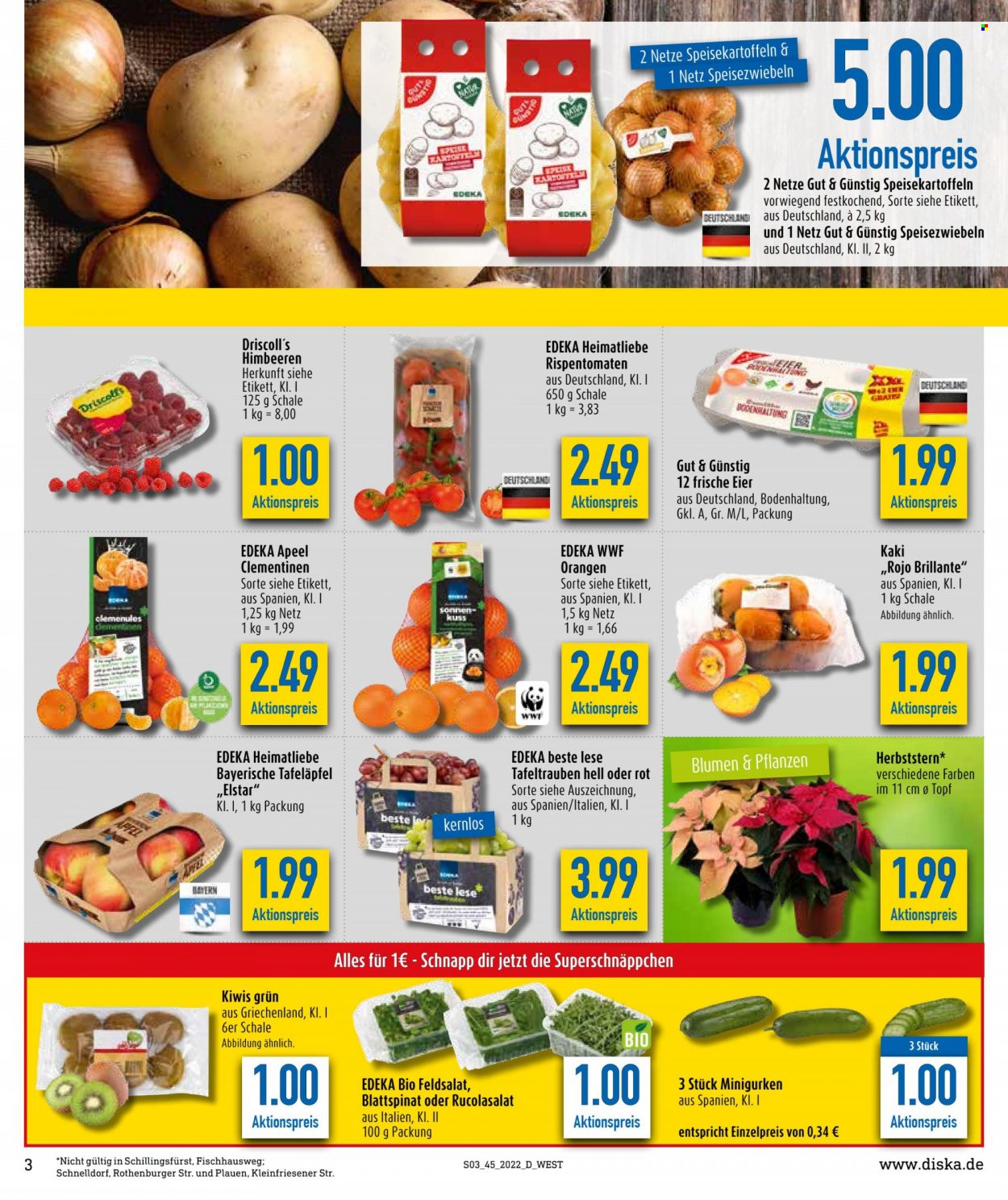 Diska Prospekte  - 7.11.2022 - 12.11.2022. Seite 3