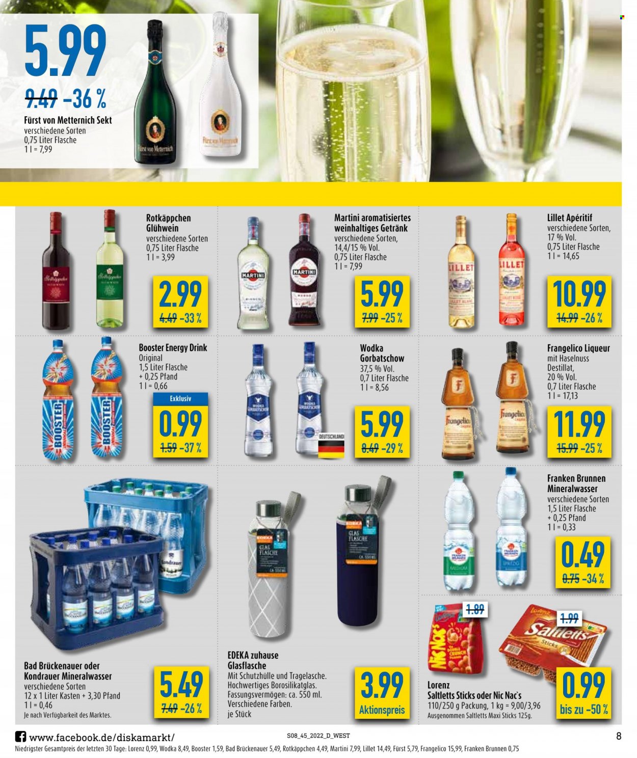 Diska Prospekte  - 7.11.2022 - 12.11.2022. Seite 8