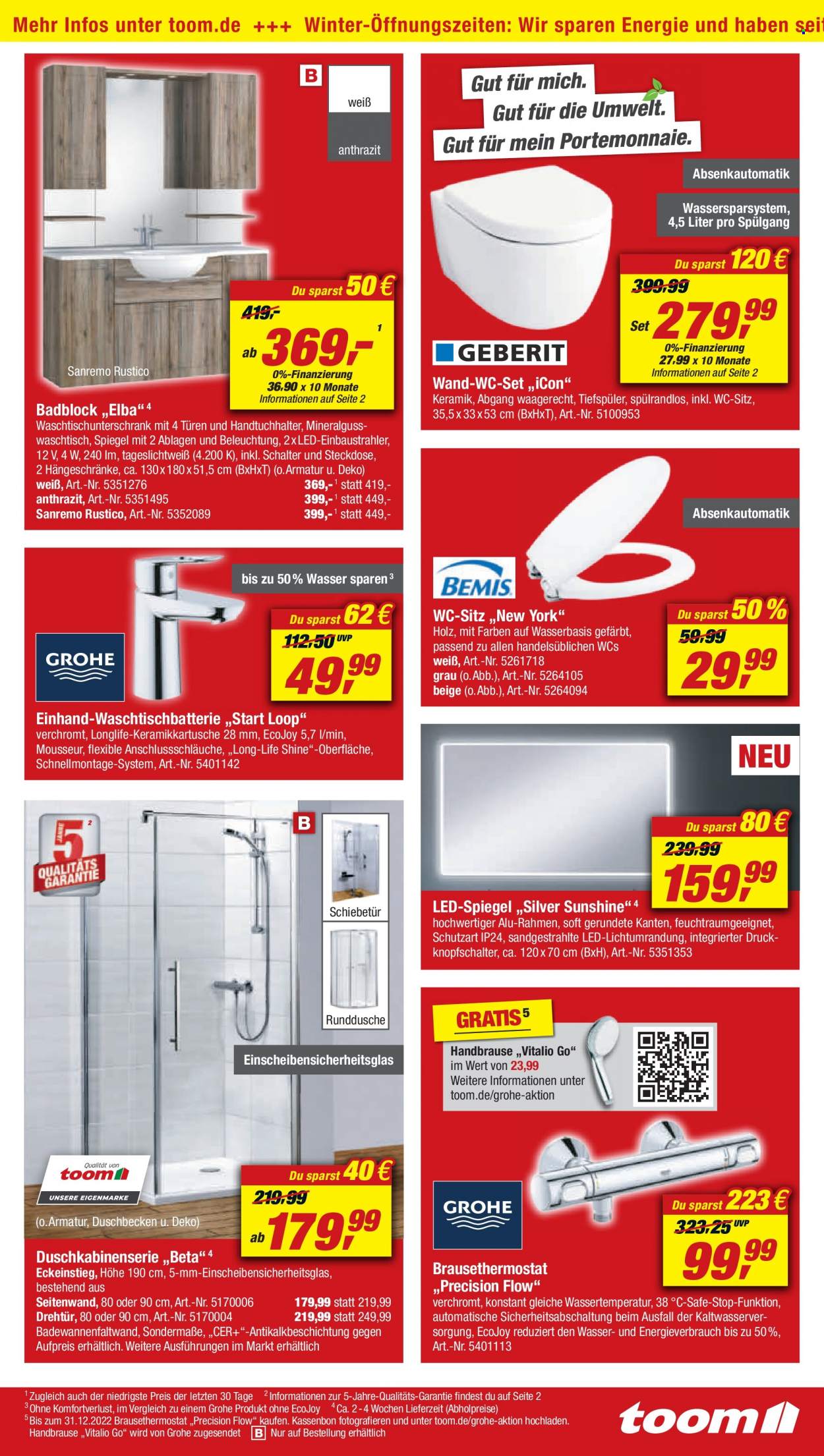 toom Baumarkt Prospekte  - 12.11.2022 - 18.11.2022. Seite 9
